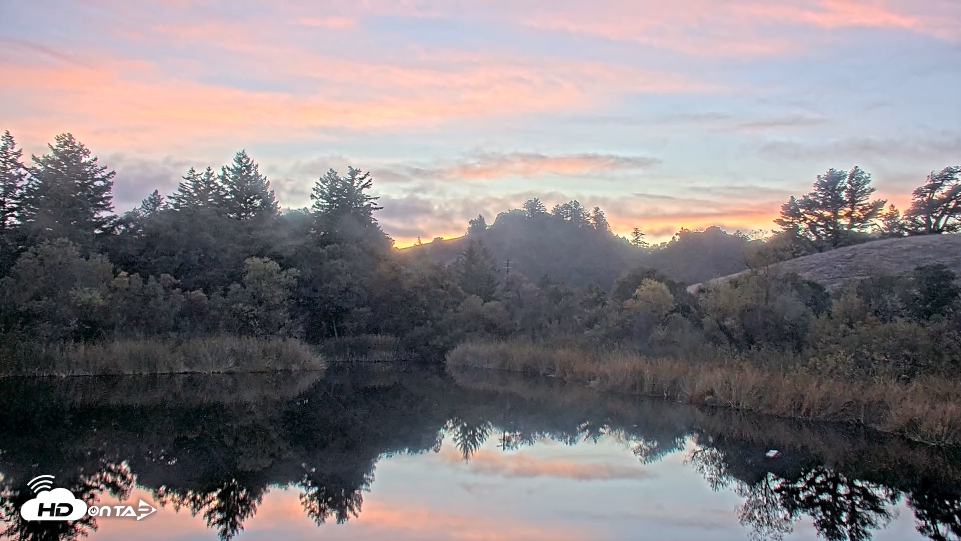 Snapshot of Midpeninsula Regional Open Space Live Webcam taken Oct 22, 2025, 6:30pm PDT
