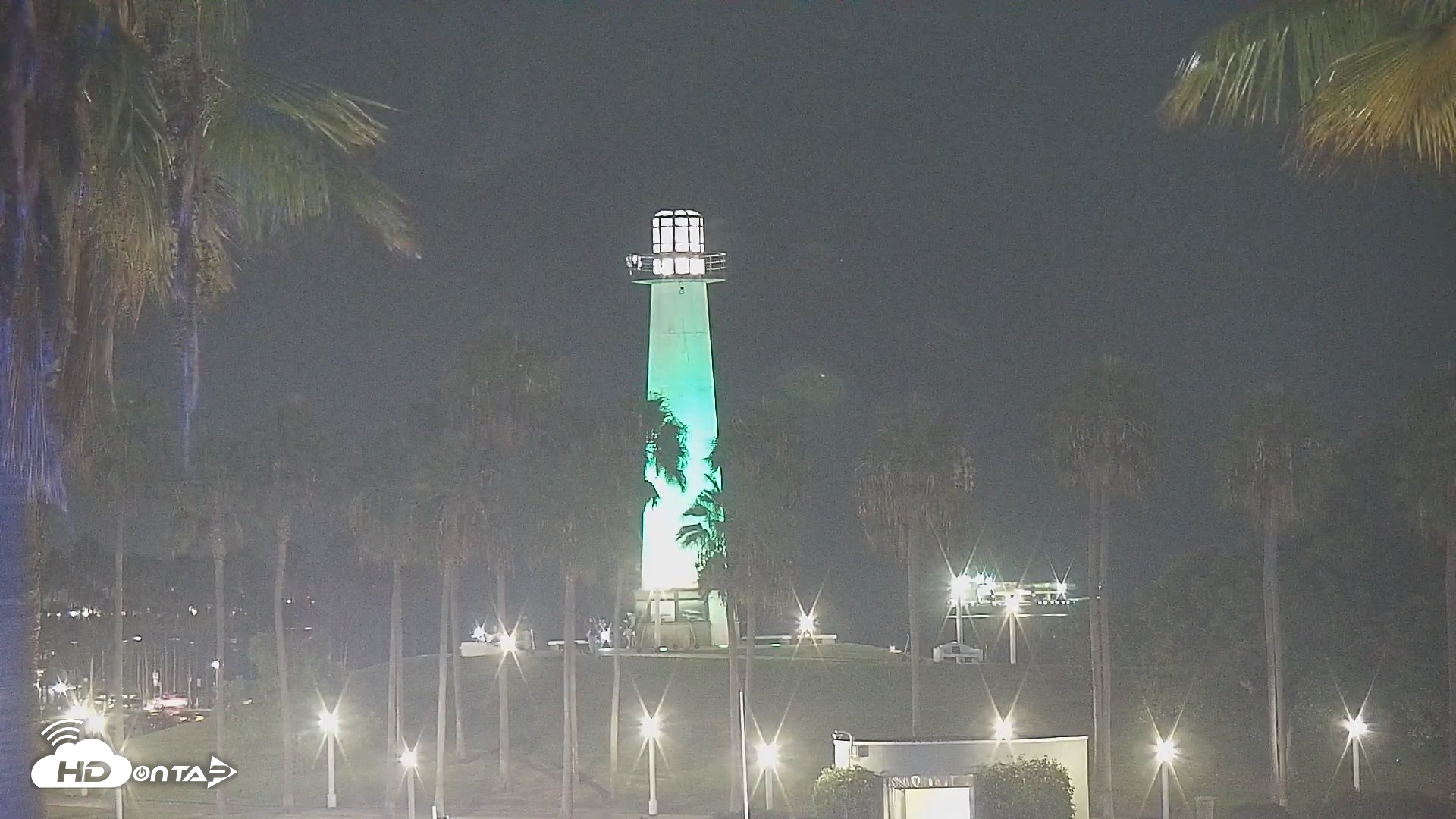 Snapshot of Long Beach Harbor Live Webcam taken Sep 3, 2026, 8:09pm PDT
