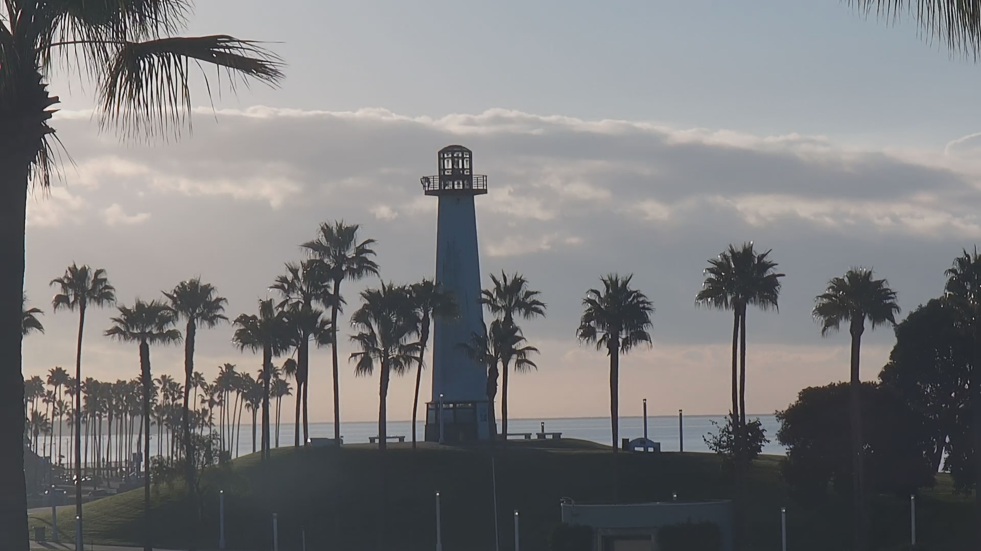 Snapshot of Long Beach Harbor Live Webcam taken Jan 17, 2025, 7:39am PST