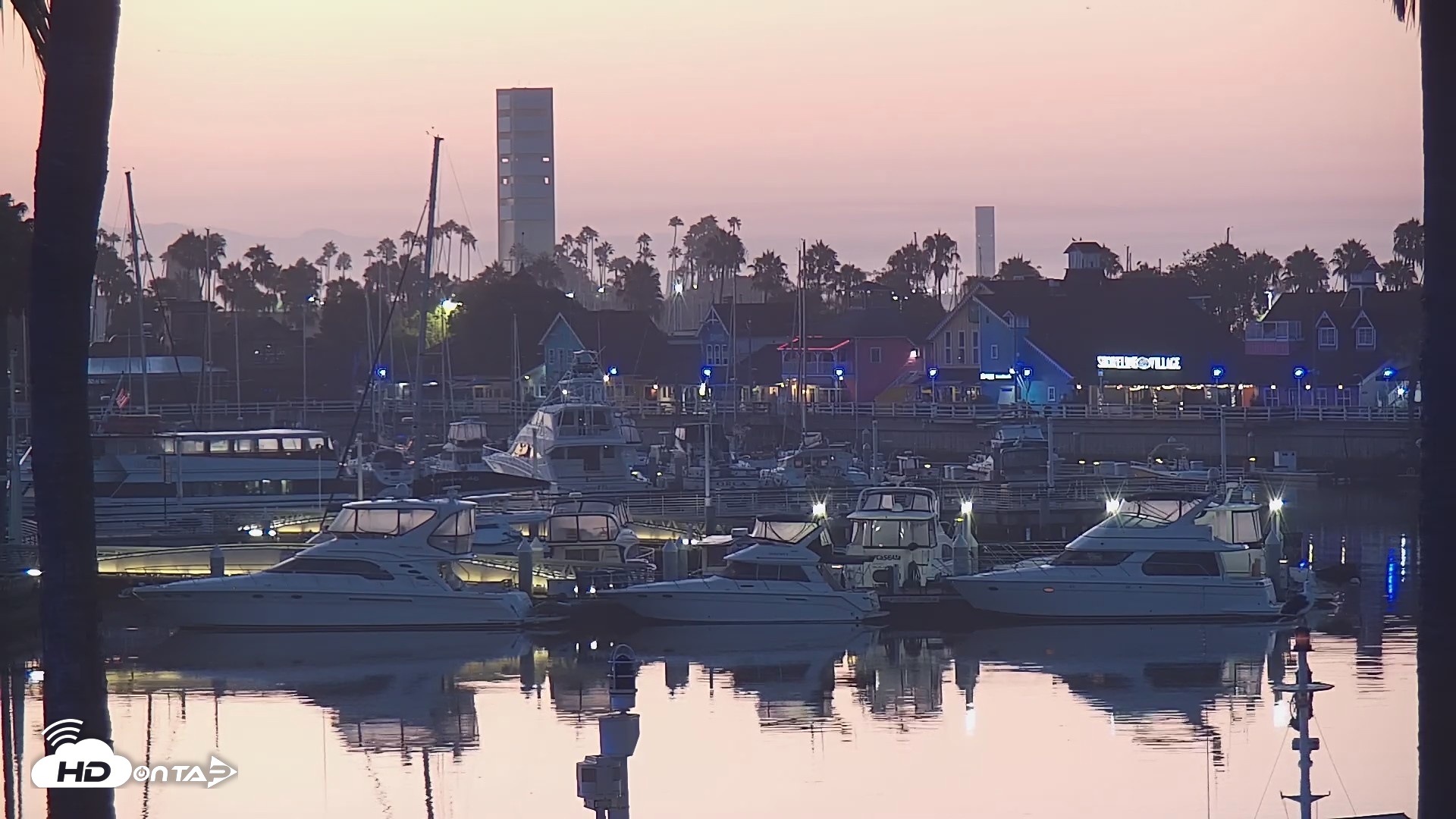 Snapshot of Long Beach Harbor Live Webcam taken Aug 26, 2026, 6:04am PDT
