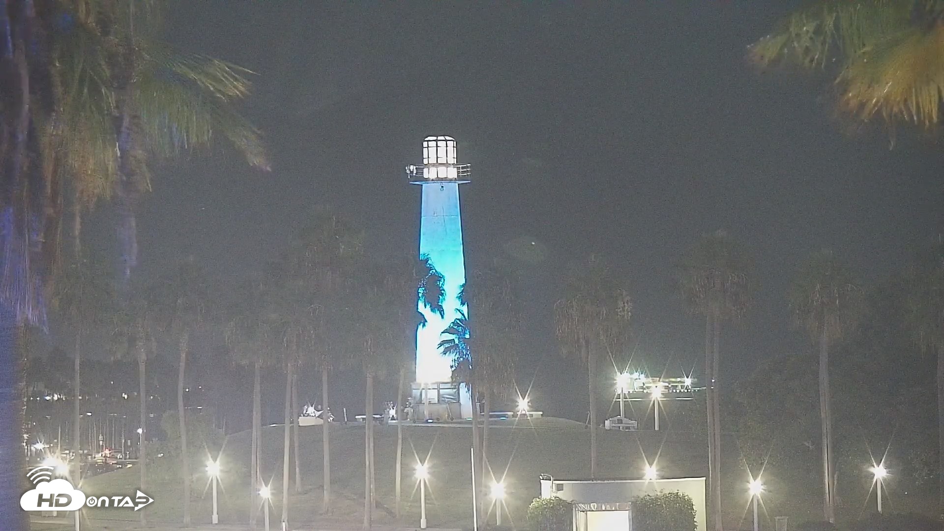 Snapshot of Long Beach Harbor Live Webcam taken Sep 3, 2026, 8:10pm PDT