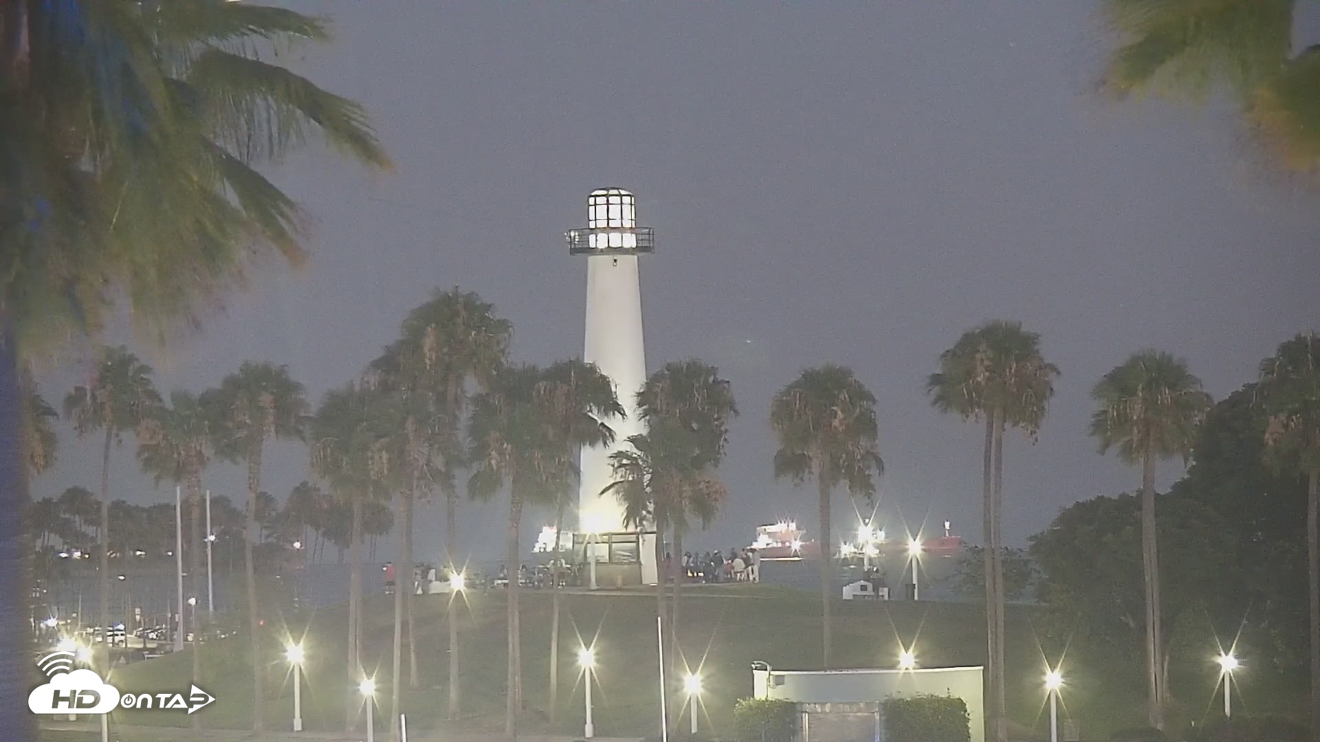 Snapshot of Long Beach Harbor Live Webcam taken Jul 5, 2026, 8:44pm PDT