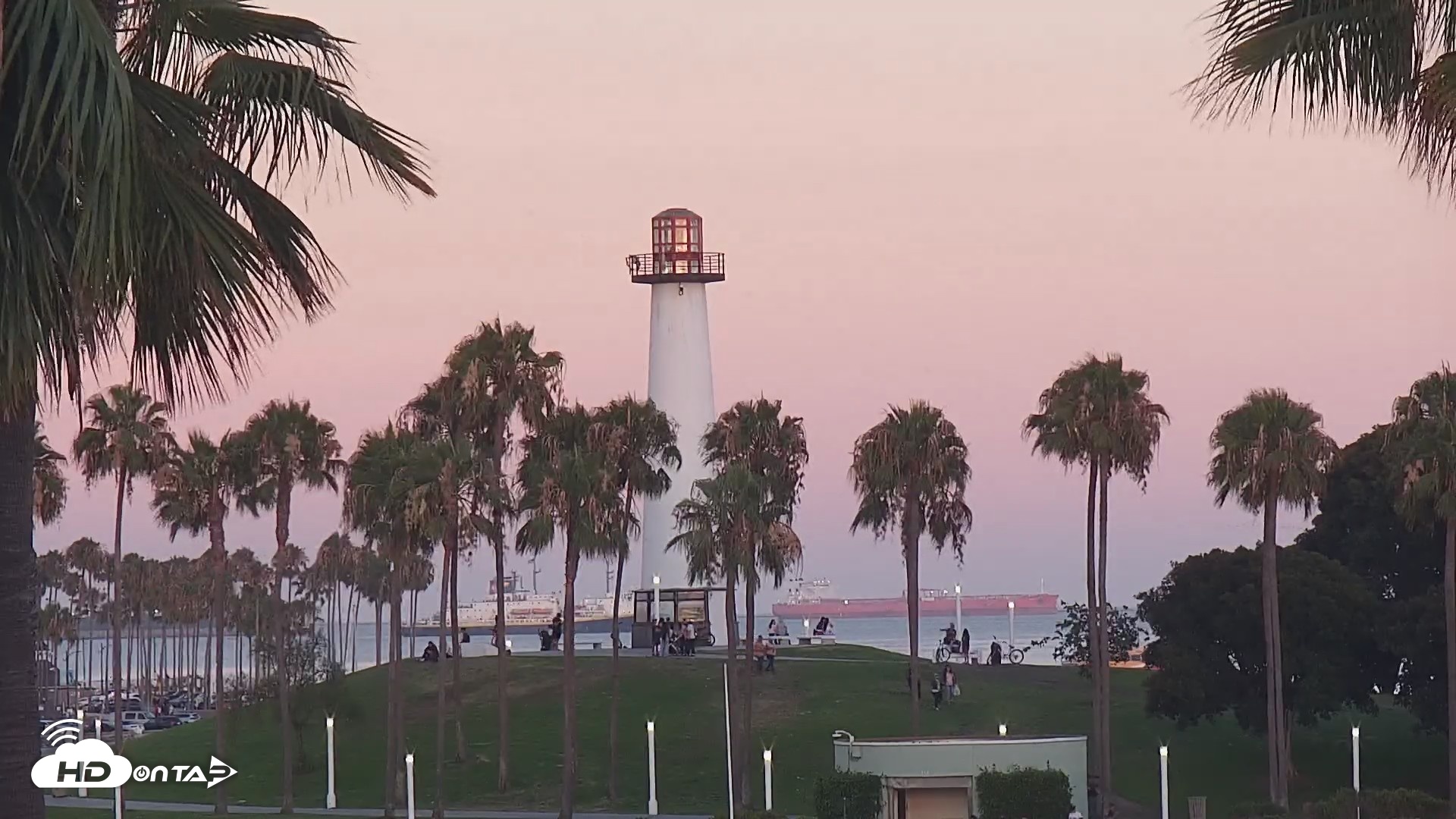Snapshot of Long Beach Harbor Live Webcam taken Jul 3, 2026, 8:05pm PDT