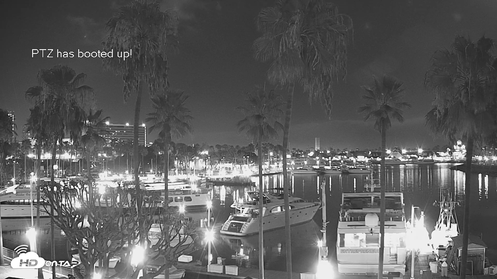 Snapshot of Long Beach Harbor Live Webcam taken Jul 29, 2026, 10:08pm PDT
