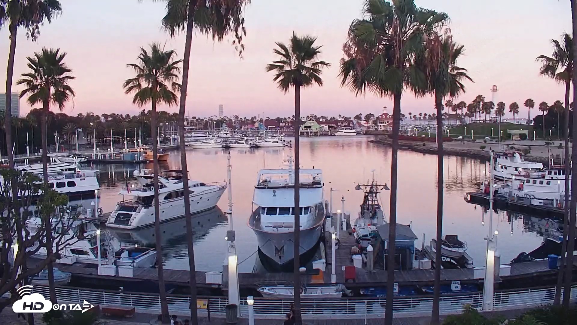 Snapshot of Long Beach Harbor Live Webcam taken Jul 3, 2026, 8:04pm PDT