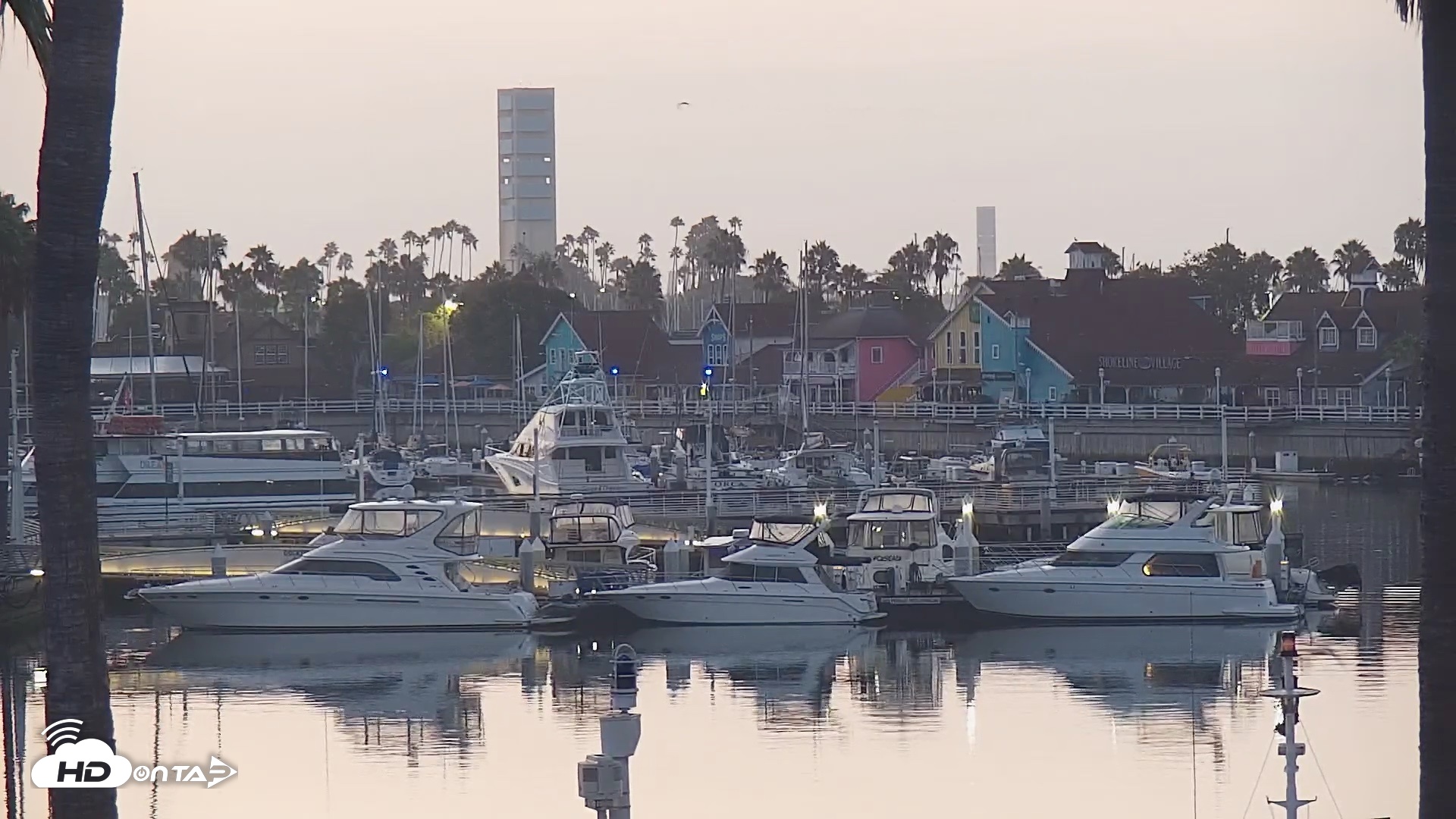 Snapshot of Long Beach Harbor Live Webcam taken Aug 31, 2026, 6:15am PDT