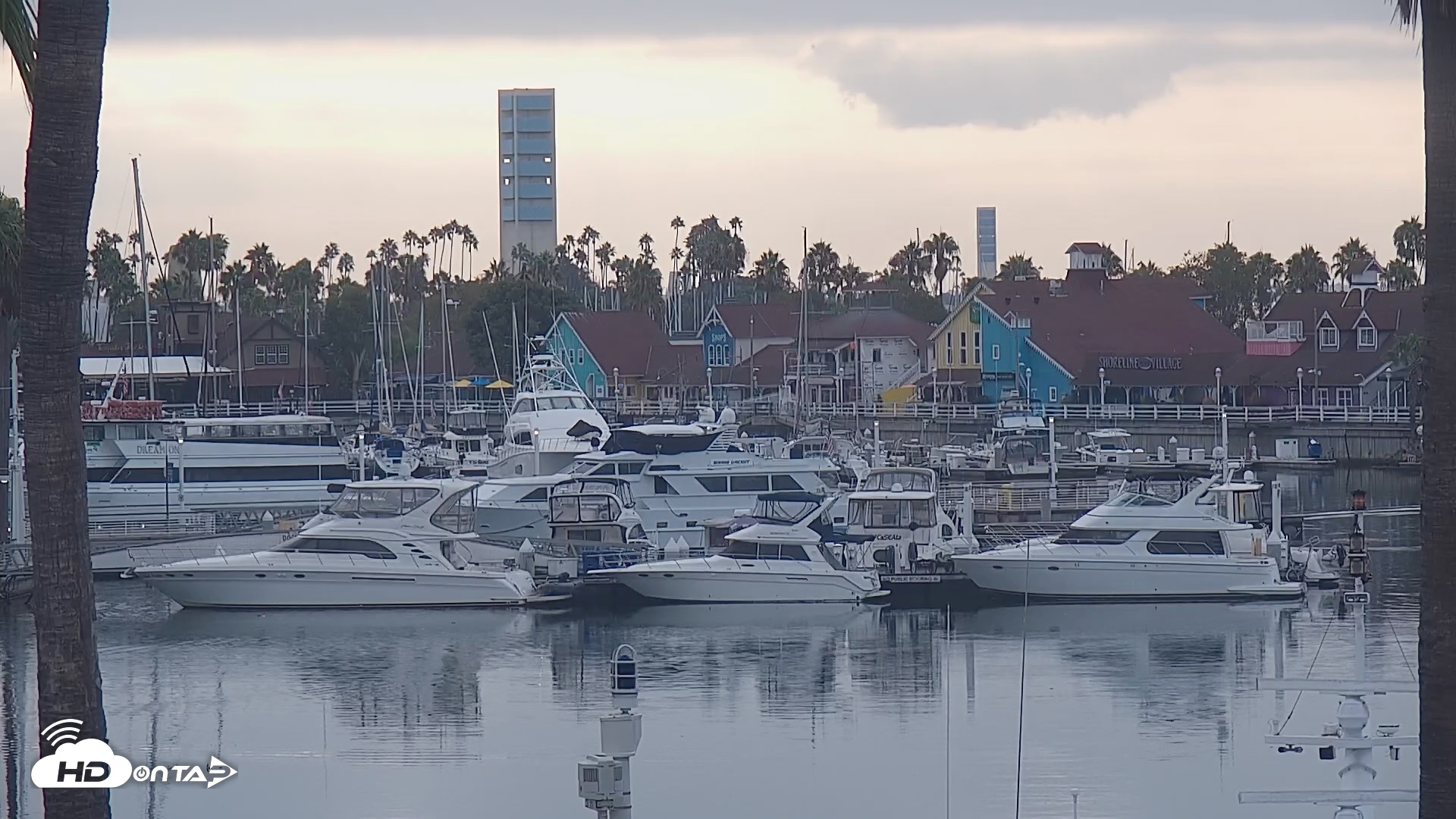 Snapshot of Long Beach Harbor Live Webcam taken Sep 22, 2026, 7:58am PDT