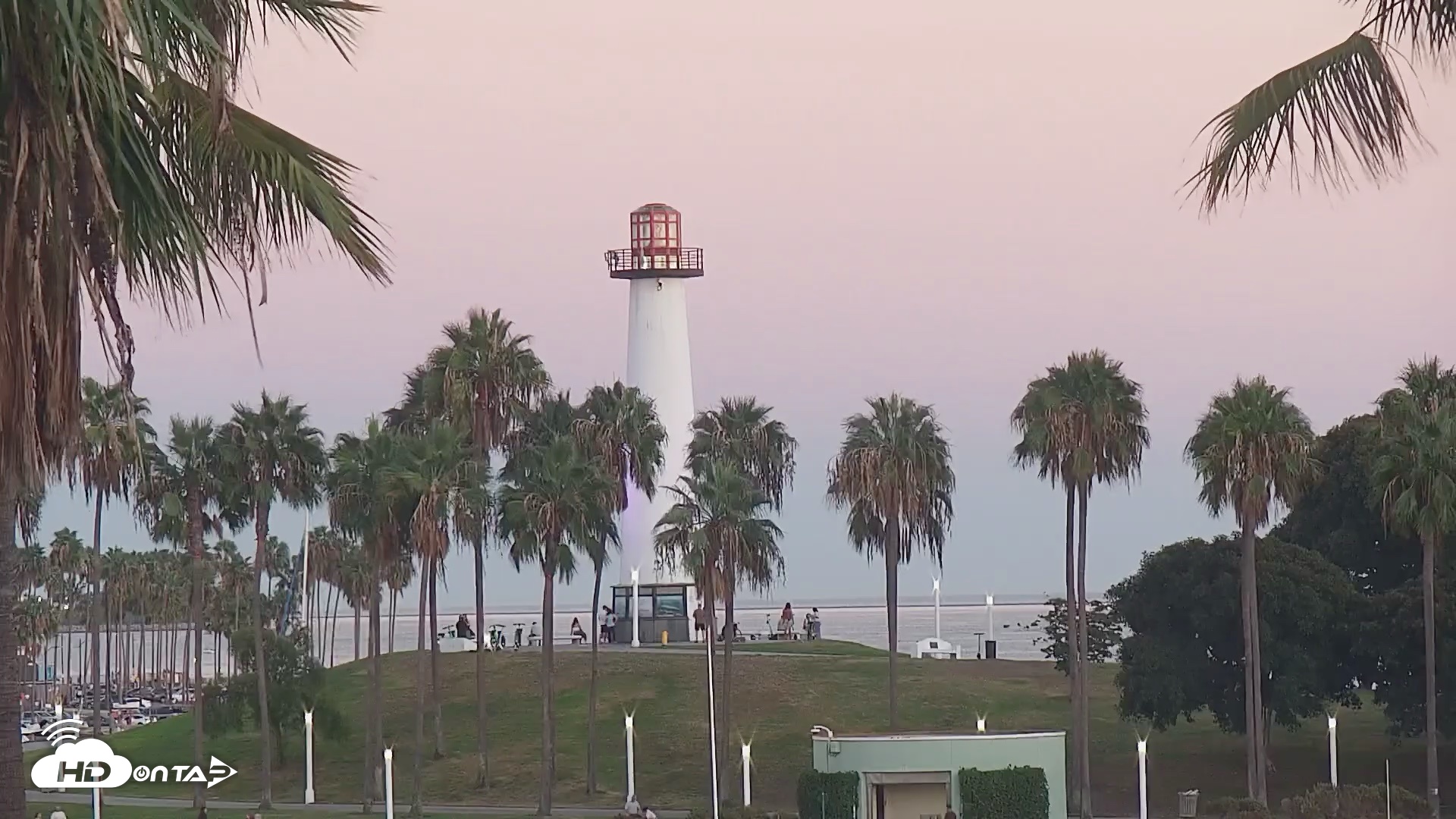 Snapshot of Long Beach Harbor Live Webcam taken Oct 4, 2026, 6:38pm PDT