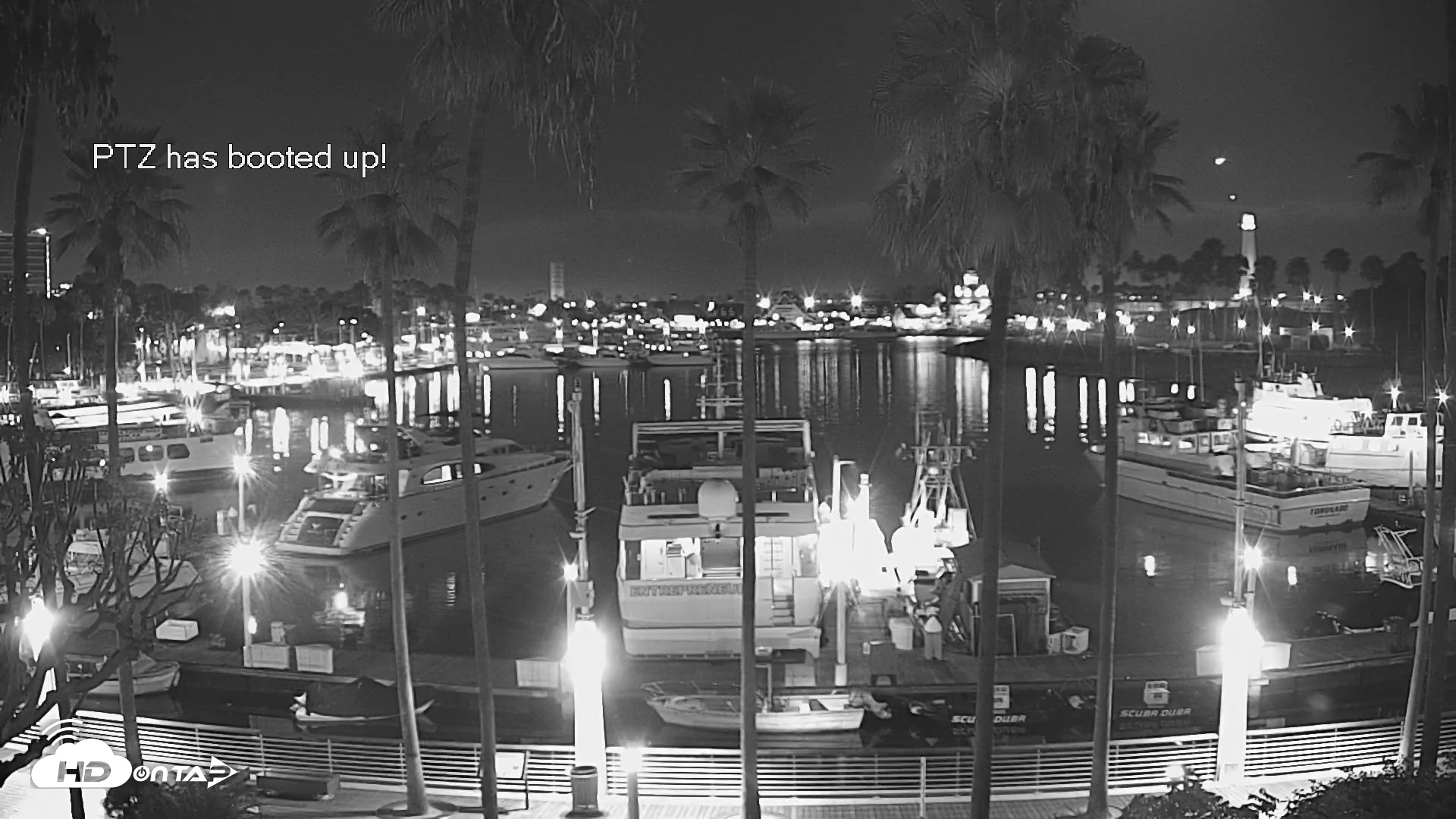 Snapshot of Long Beach Harbor Live Webcam taken Jul 29, 2026, 10:08pm PDT