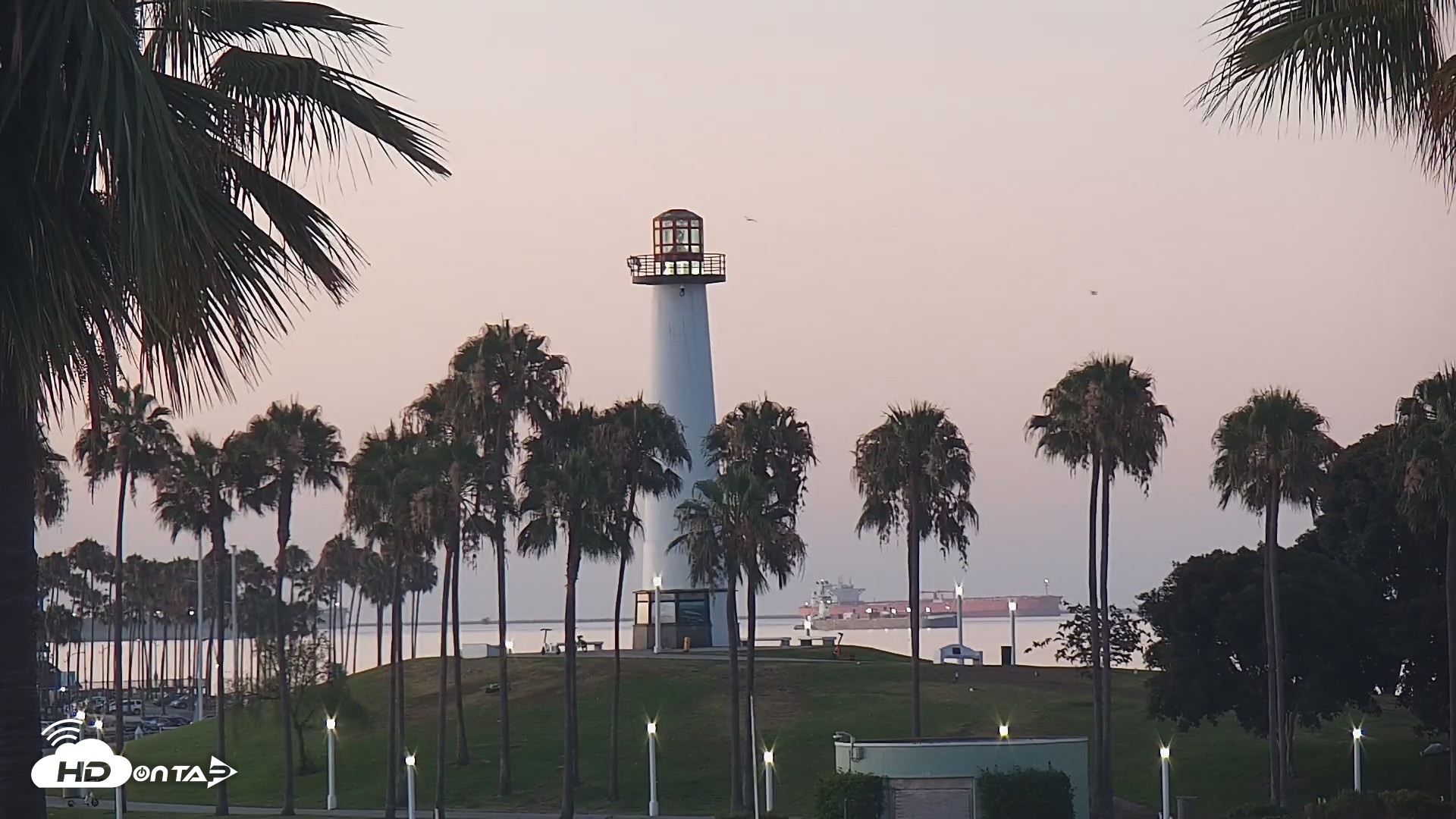 Snapshot of Long Beach Harbor Live Webcam taken Jul 6, 2026, 5:34am PDT