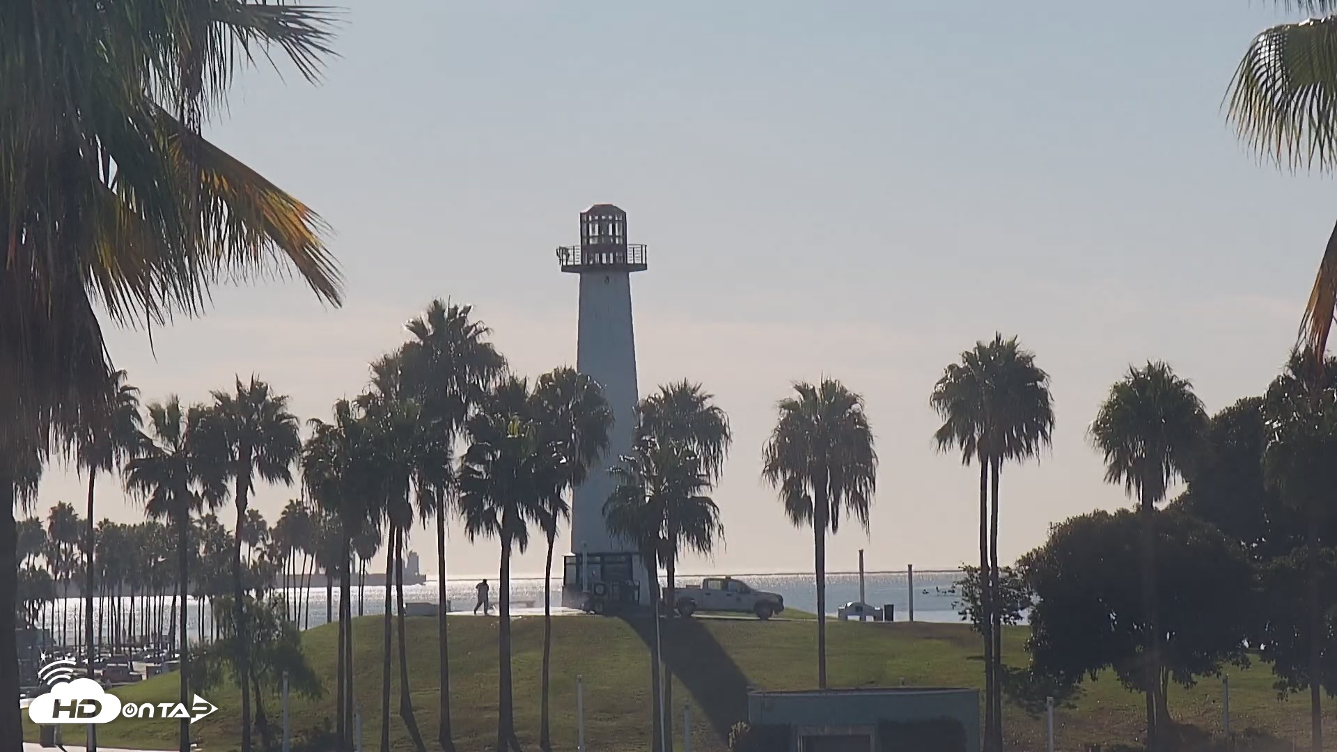 Snapshot of Long Beach Harbor Live Webcam taken Oct 16, 2026, 9:22am PDT