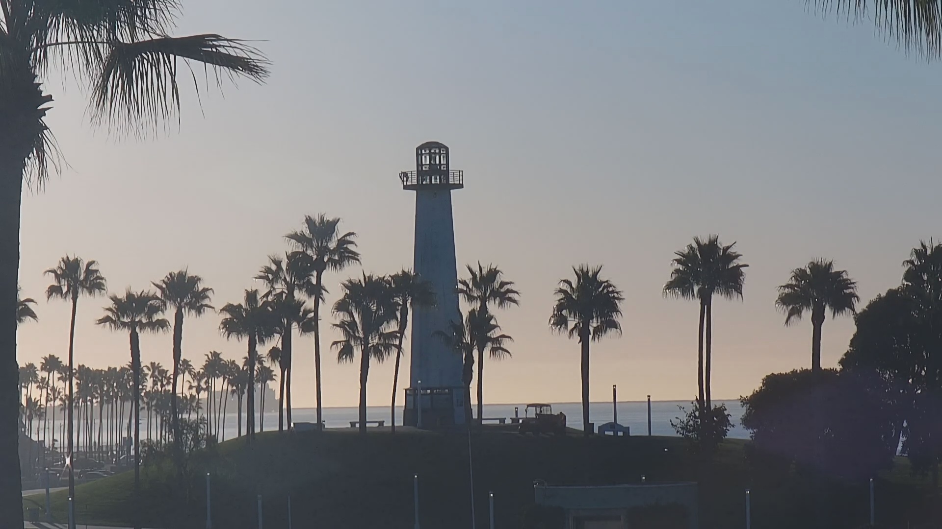 Snapshot of Long Beach Harbor Live Webcam taken Jan 16, 2025, 7:42am PST