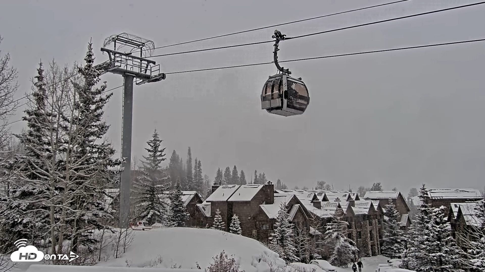 Snapshot of Mountain Lodge Telluride Live Webcam taken Feb 14, 2025, 7:56am MST