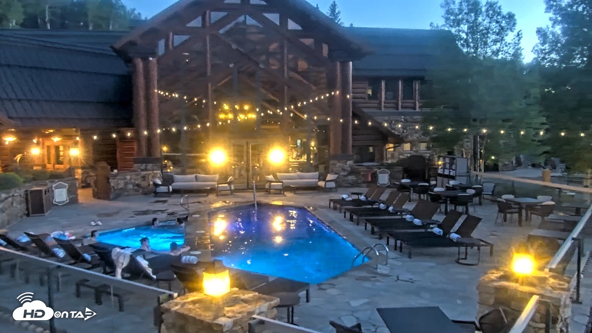 Snapshot of Mountain Lodge Telluride Live Webcam taken May 31, 2026, 8:52pm MDT