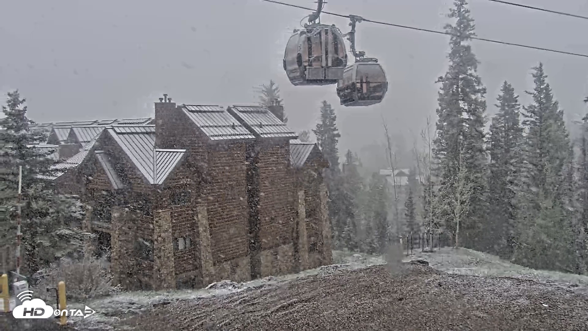 Snapshot of Mountain Lodge Telluride Live Webcam taken May 18, 2026, 7:47am MDT