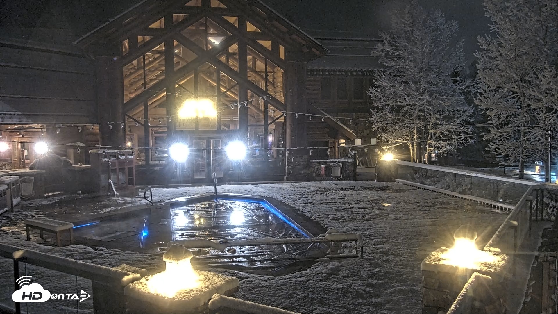 Snapshot of Mountain Lodge Telluride Live Webcam taken Nov 20, 2025, 5:07am MST