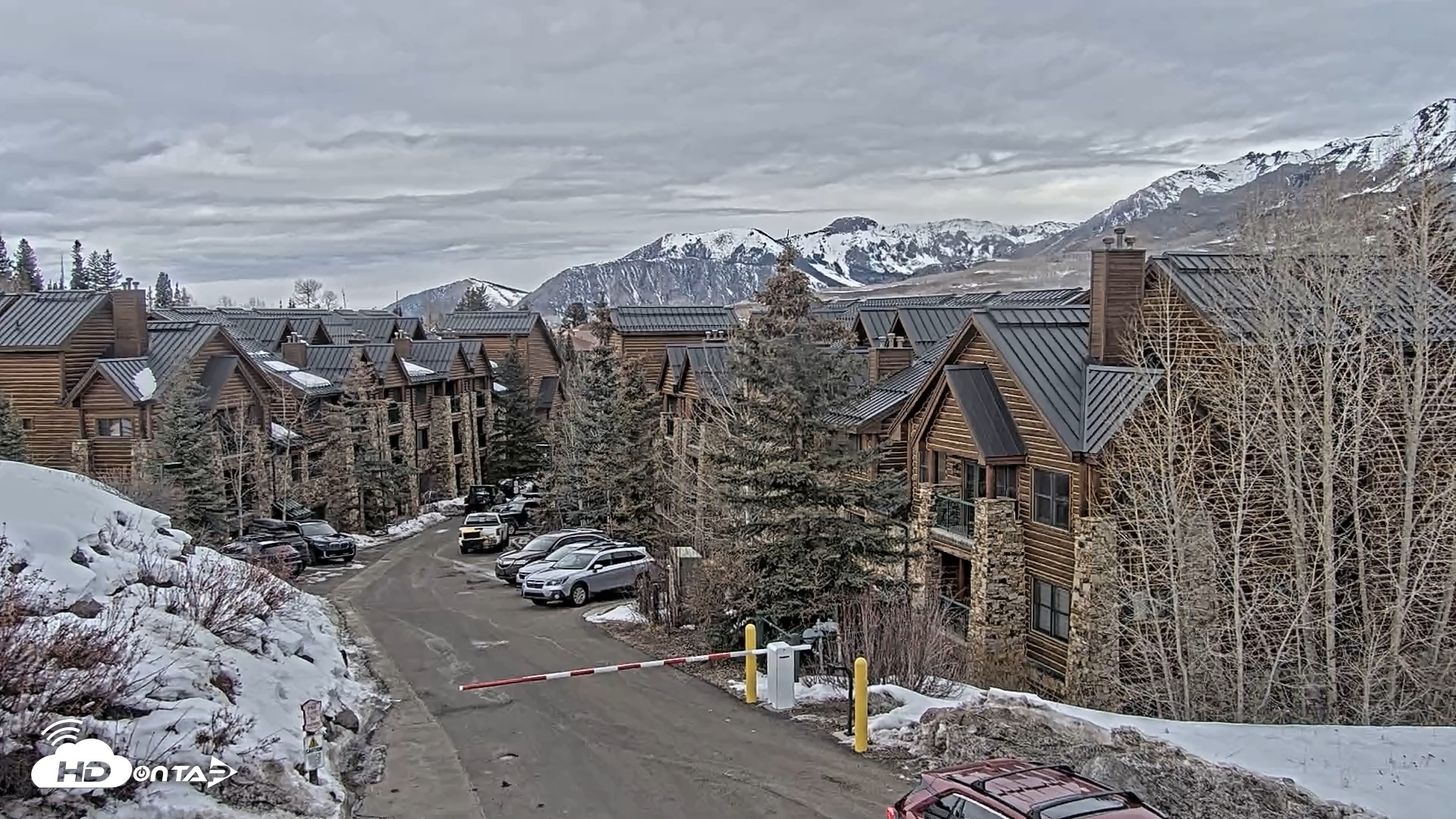 Snapshot of Mountain Lodge Telluride Live Webcam taken Feb 10, 2025, 10:09am MST