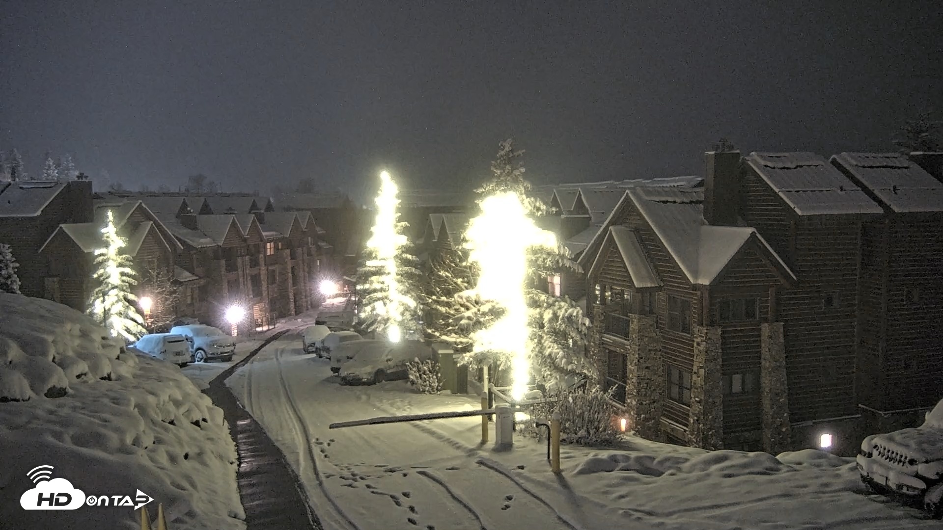 Snapshot of Mountain Lodge Telluride Live Webcam taken Jan 24, 2026, 5:47am MST