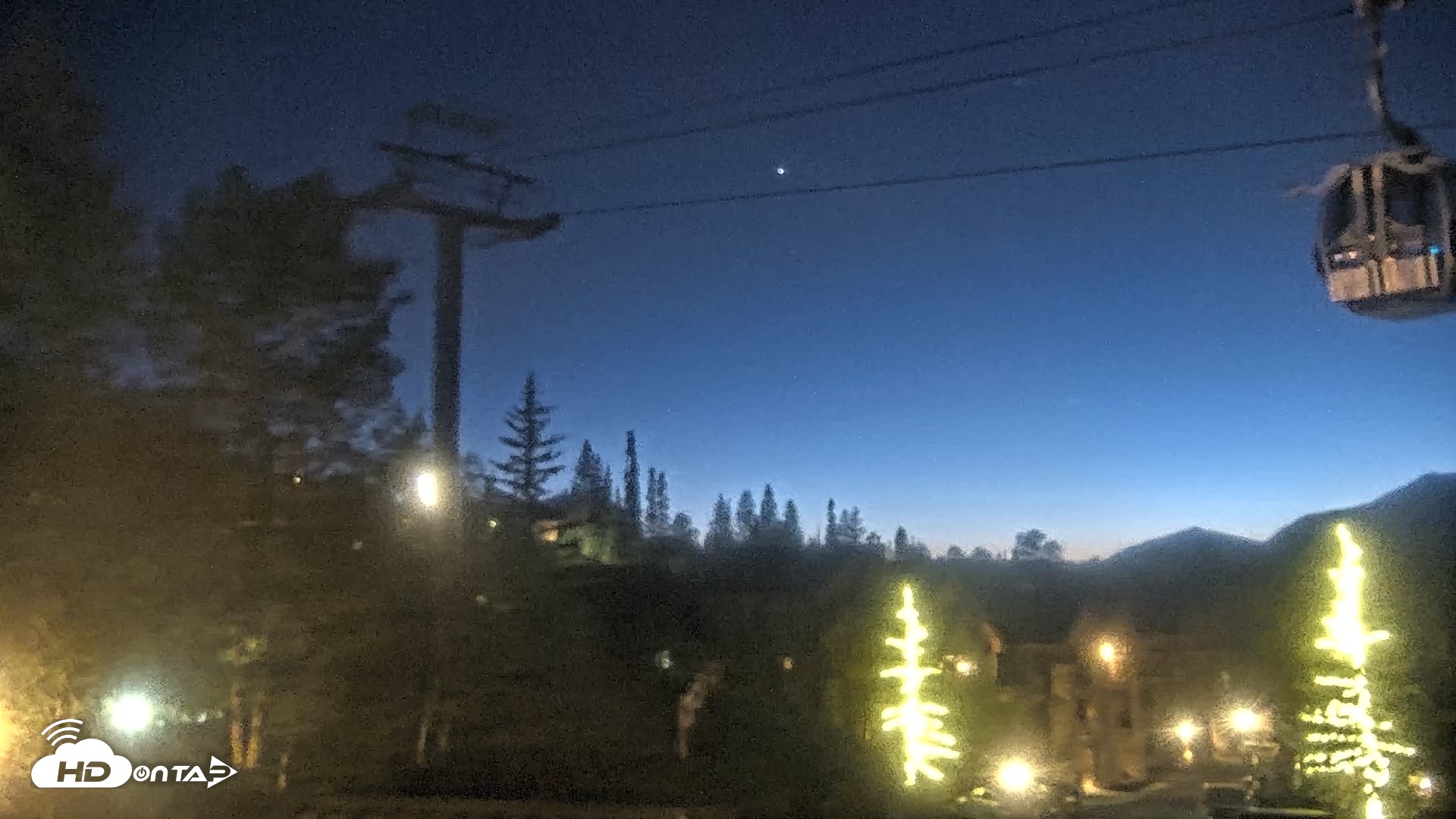 Snapshot of Mountain Lodge Telluride Live Webcam taken Jun 6, 2026, 9:30pm MDT
