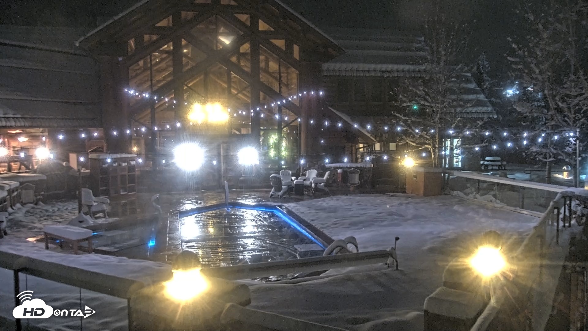 Snapshot of Mountain Lodge Telluride Live Webcam taken Jan 24, 2026, 5:45am MST