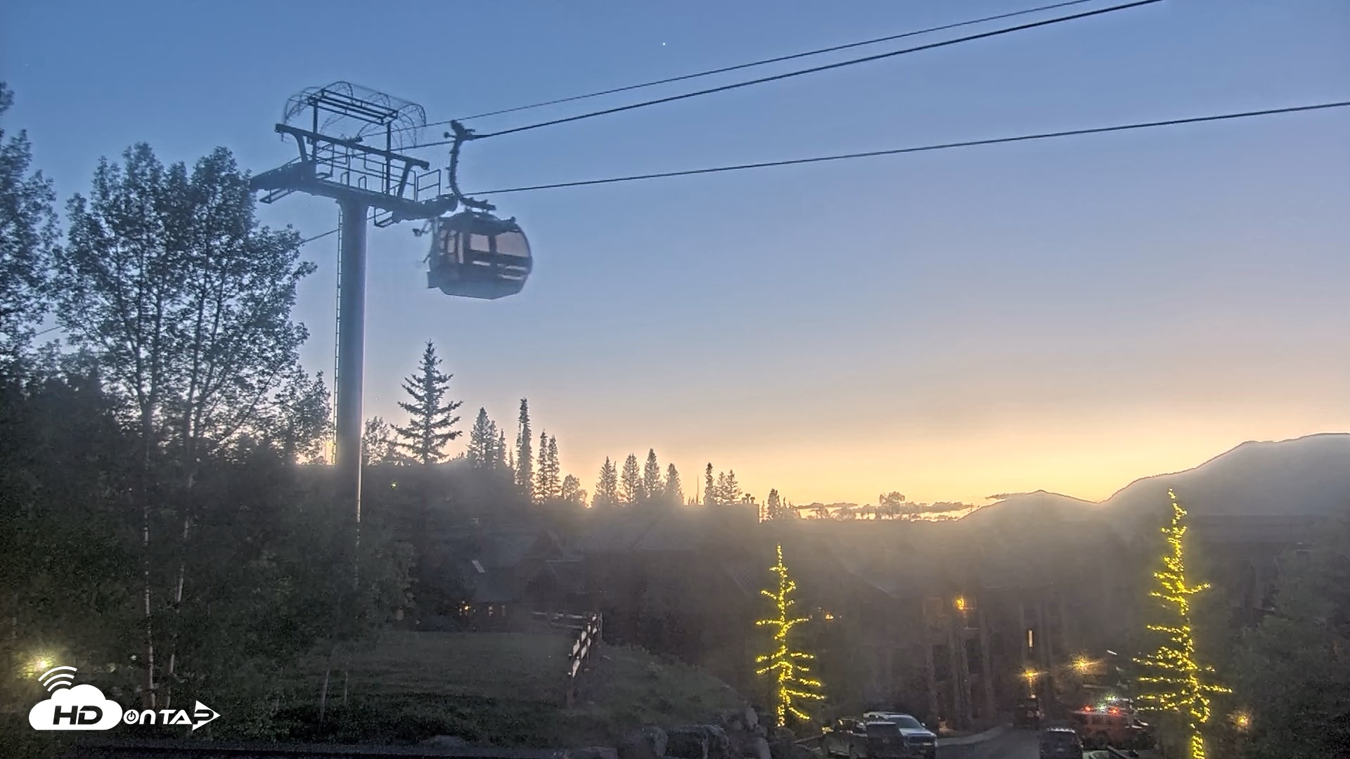 Snapshot of Mountain Lodge Telluride Live Webcam taken May 31, 2026, 8:53pm MDT