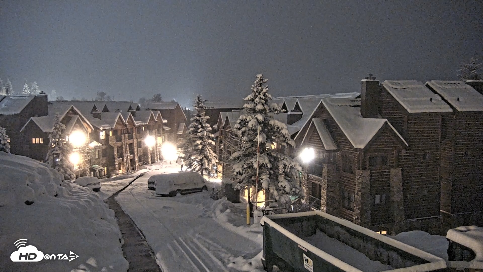 Snapshot of Mountain Lodge Telluride Live Webcam taken Dec 3, 2025, 5:20am MST