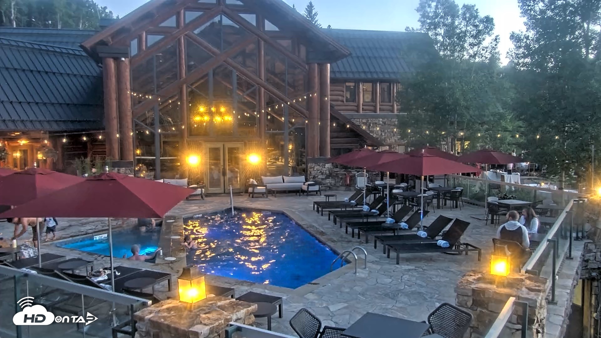 Snapshot of Mountain Lodge Telluride Live Webcam taken Jun 15, 2026, 8:52pm MDT