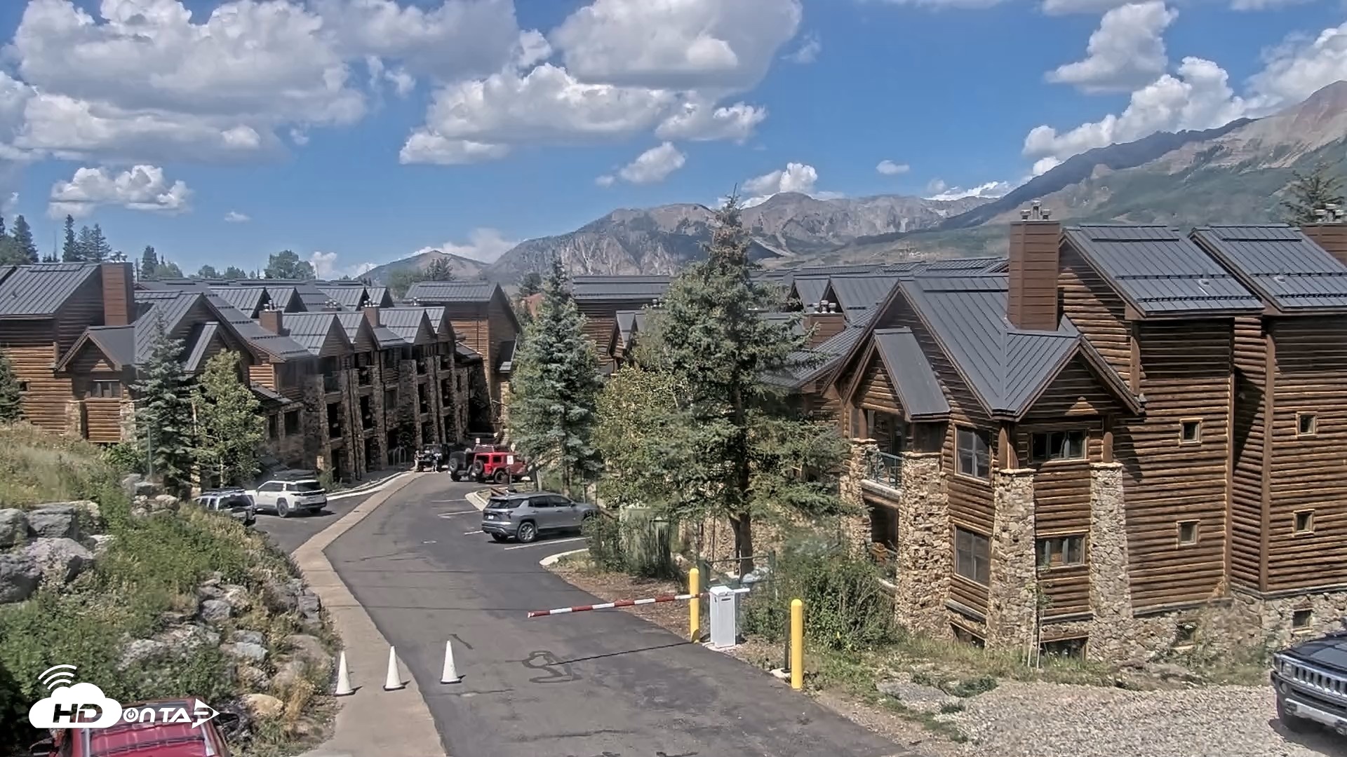 Snapshot of Mountain Lodge Telluride Live Webcam taken Aug 27, 2026, 12:32pm MDT