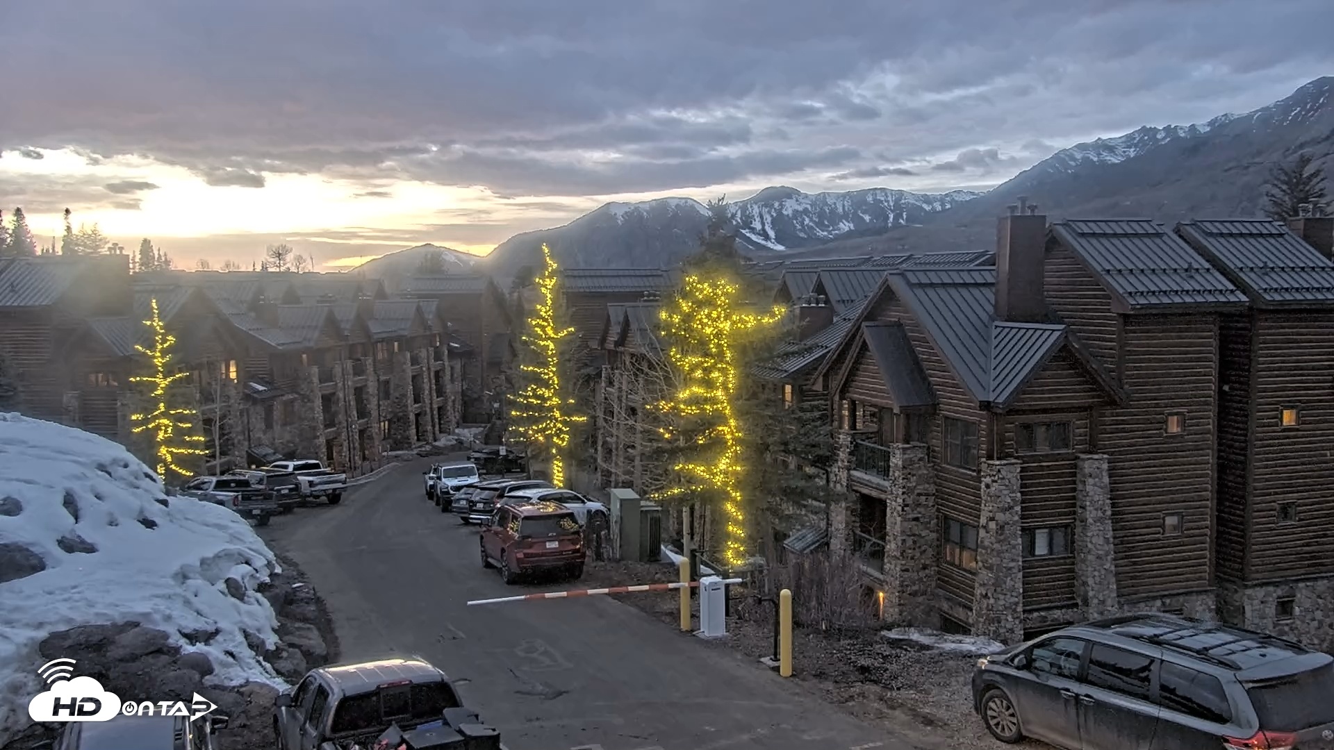 Snapshot of Mountain Lodge Telluride Live Webcam taken Mar 14, 2026, 7:31pm MDT