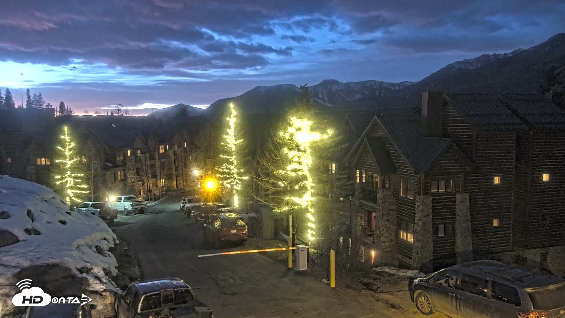 Snapshot of Mountain Lodge Telluride Live Webcam taken Mar 14, 2026, 7:49pm MDT