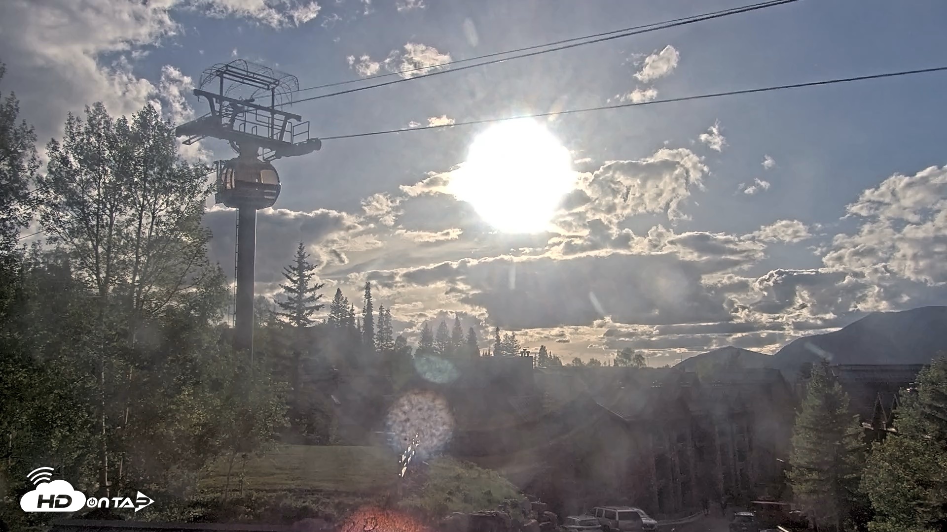 Snapshot of Mountain Lodge Telluride Live Webcam taken May 30, 2026, 7:03pm MDT