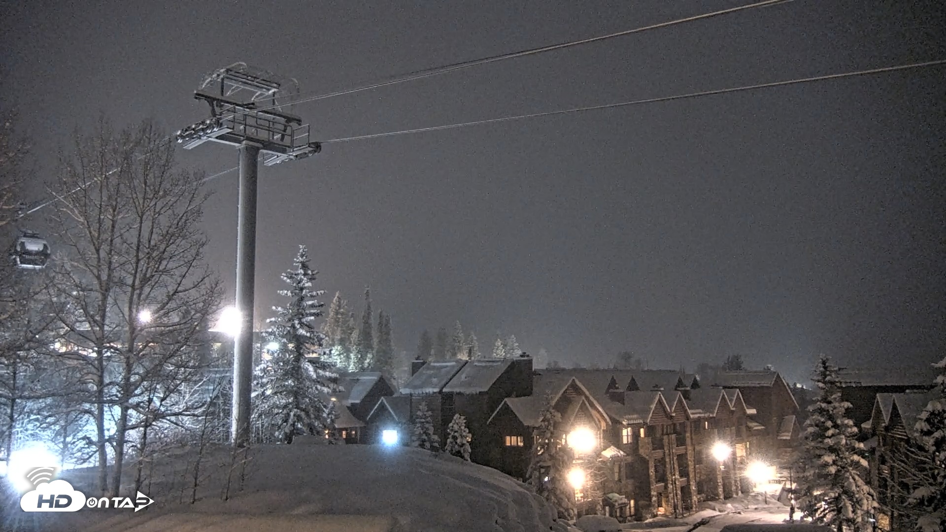 Snapshot of Mountain Lodge Telluride Live Webcam taken Dec 3, 2025, 5:19am MST