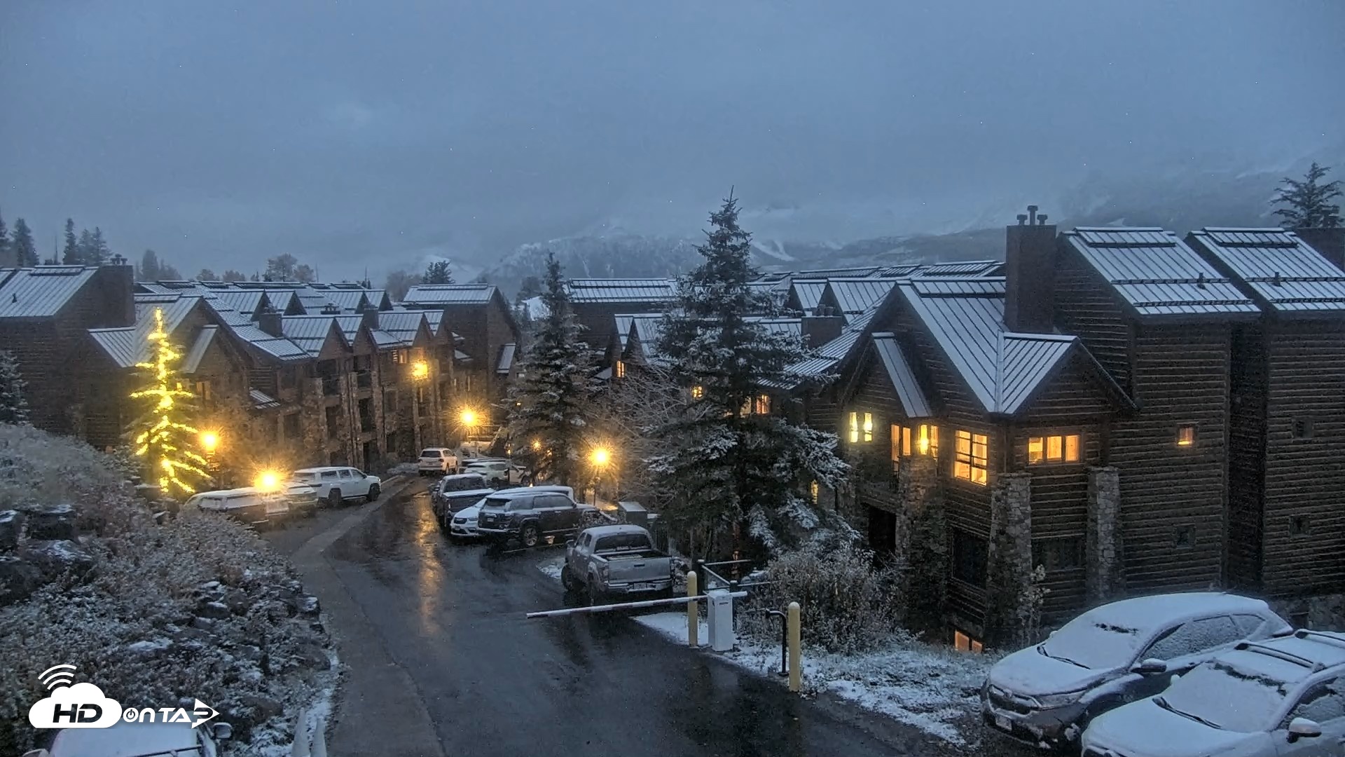 Snapshot of Mountain Lodge Telluride Live Webcam taken Oct 14, 2026, 6:57am MDT