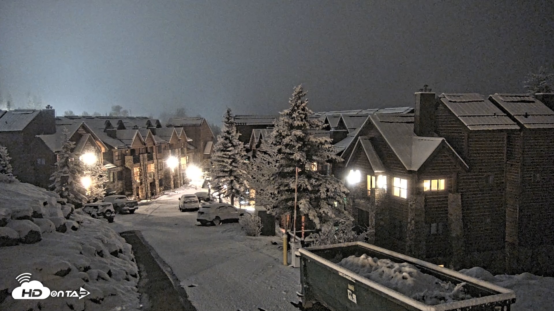 Snapshot of Mountain Lodge Telluride Live Webcam taken Nov 20, 2025, 5:01am MST