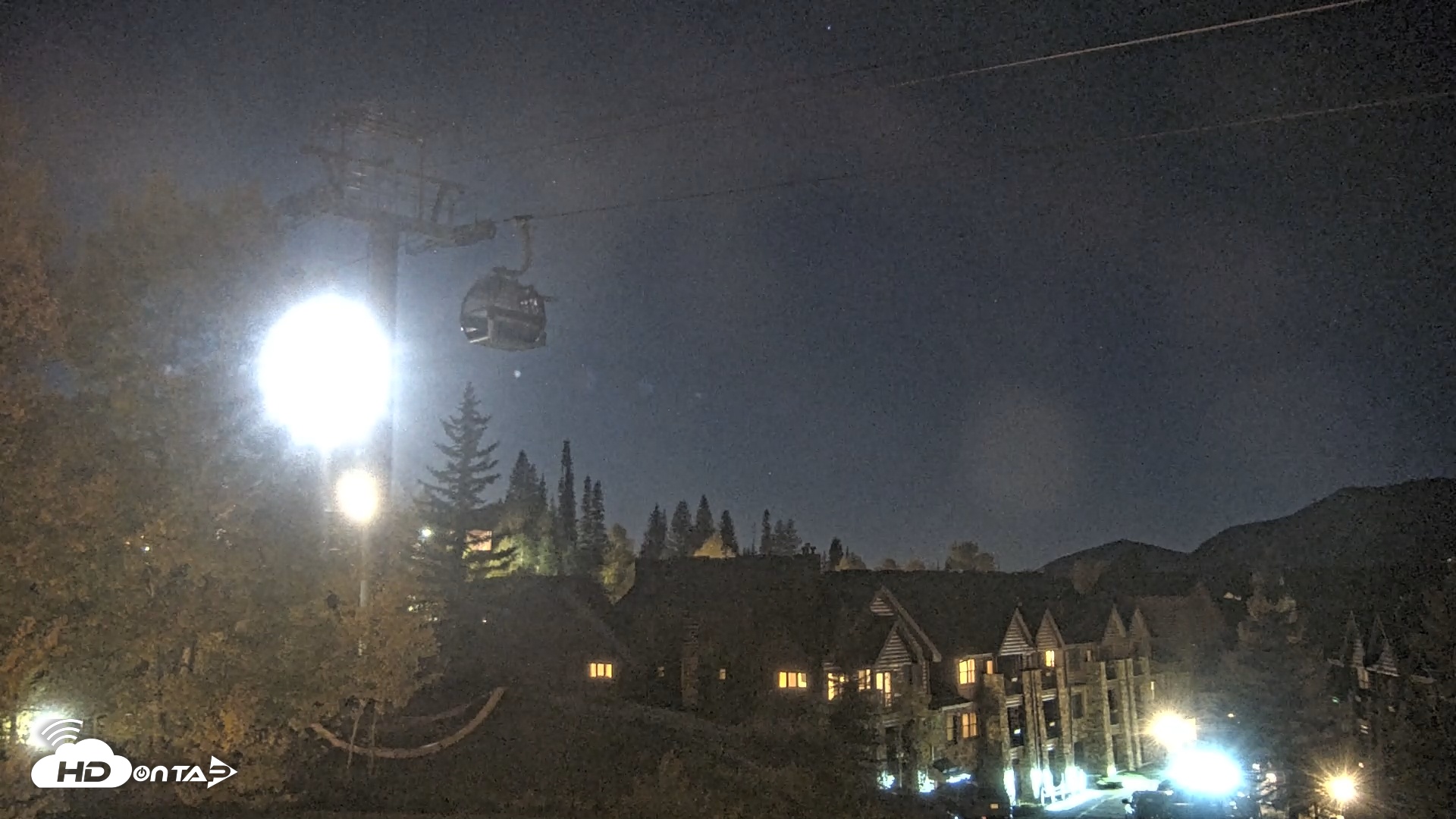 Snapshot of Mountain Lodge Telluride Live Webcam taken Oct 6, 2025, 5:38am MDT