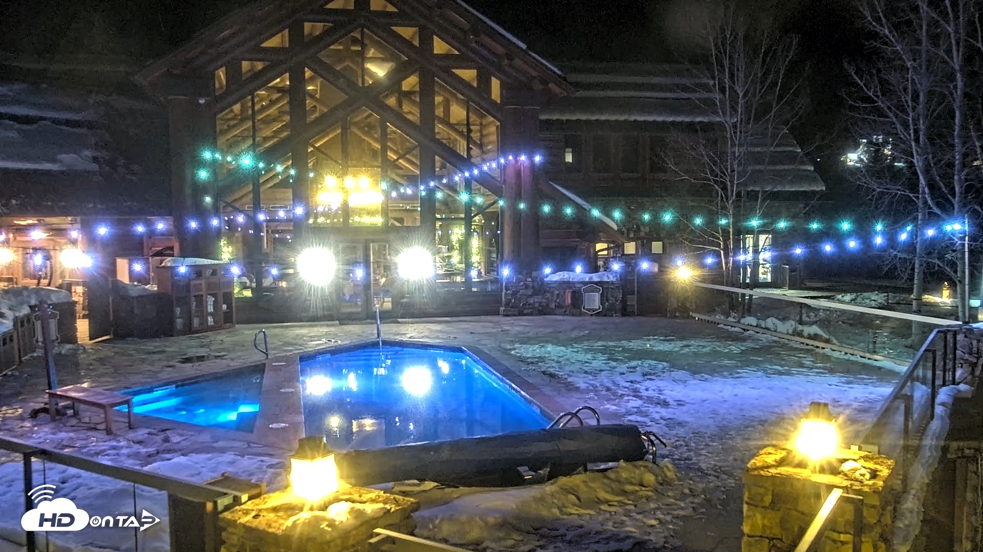 Snapshot of Mountain Lodge Telluride Live Webcam taken Dec 13, 2025, 6:30pm MST