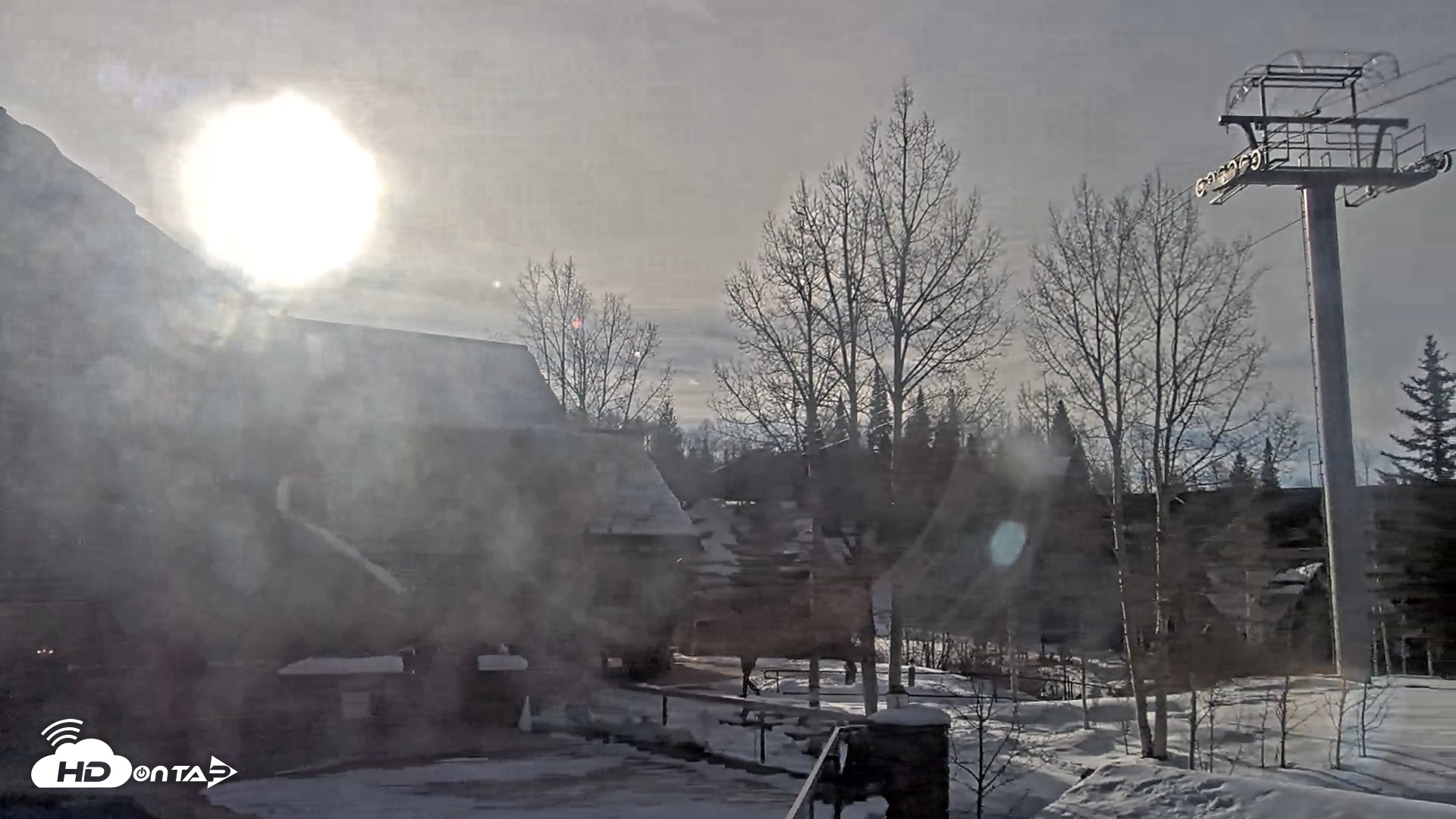 Snapshot of Mountain Lodge Telluride Live Webcam taken Dec 10, 2025, 2:58pm MST