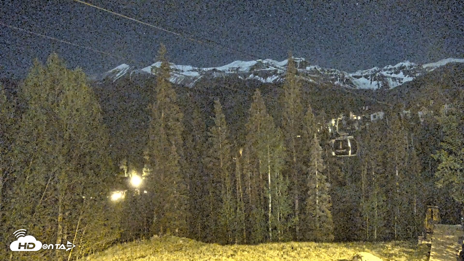 Snapshot of Mountain Lodge Telluride Live Webcam taken Jun 7, 2025, 12:52am MDT