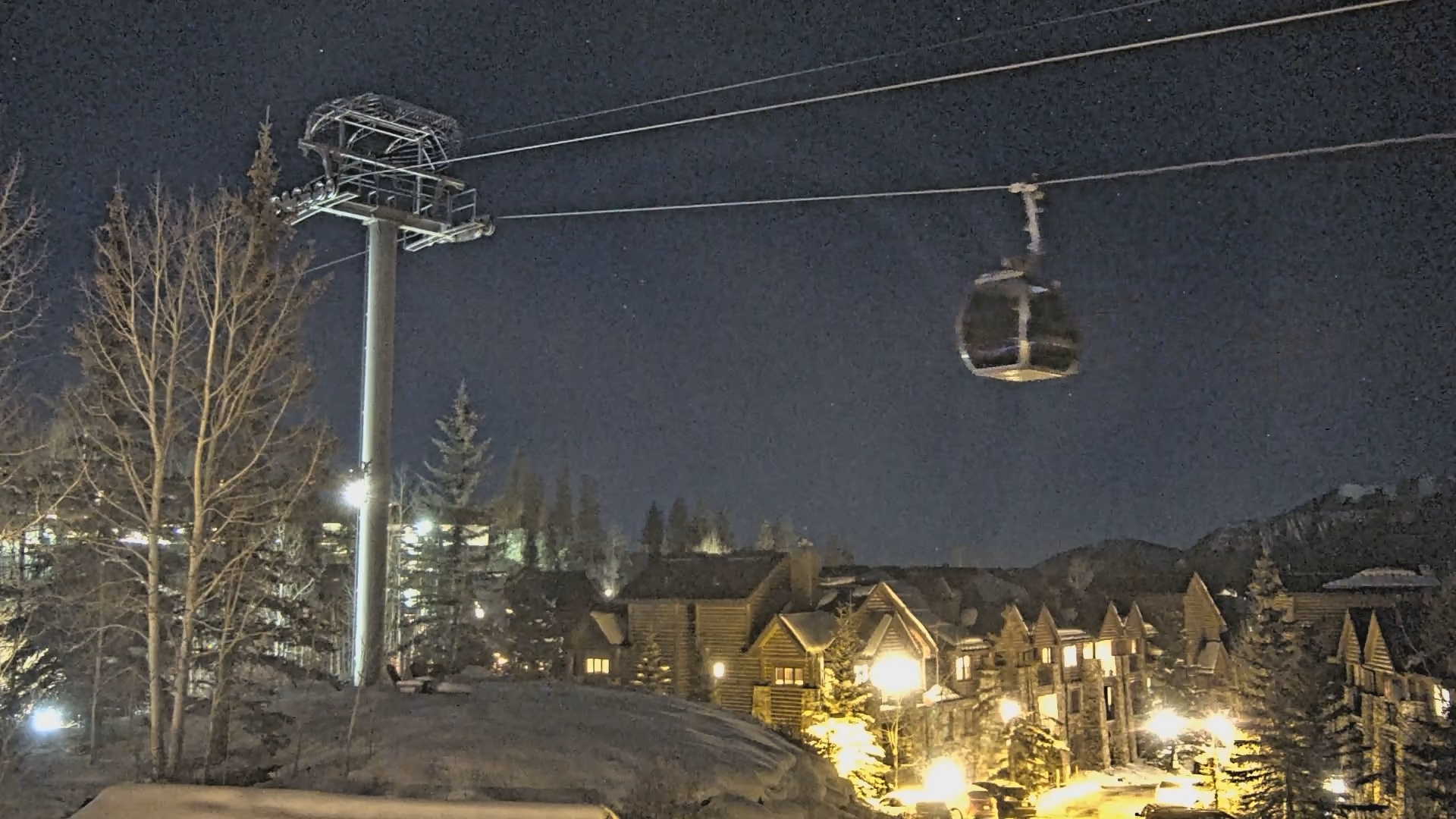 Snapshot of Mountain Lodge Telluride Live Webcam taken Jan 14, 2025, 6:52pm MST