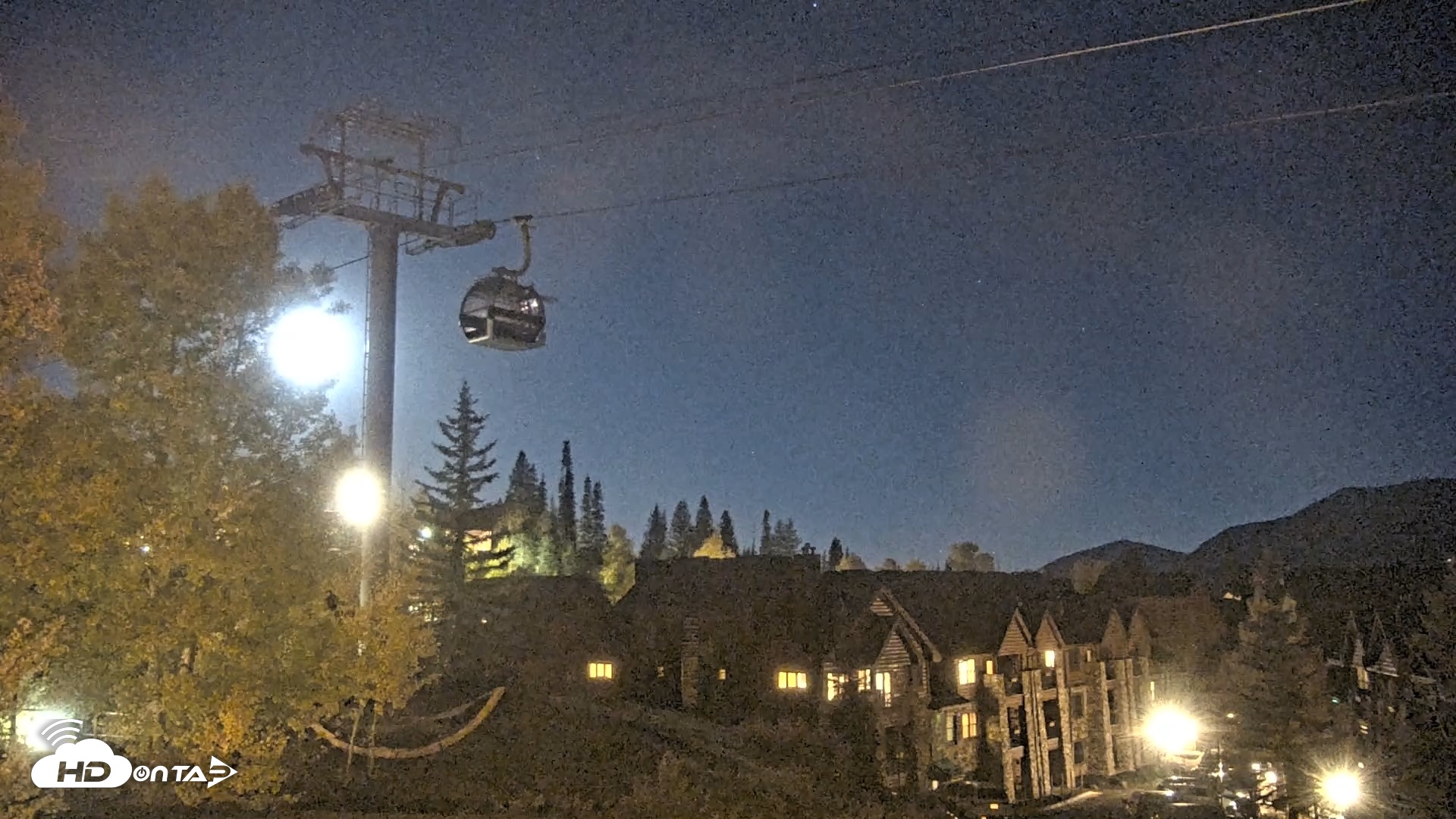 Snapshot of Mountain Lodge Telluride Live Webcam taken Oct 6, 2025, 5:33am MDT