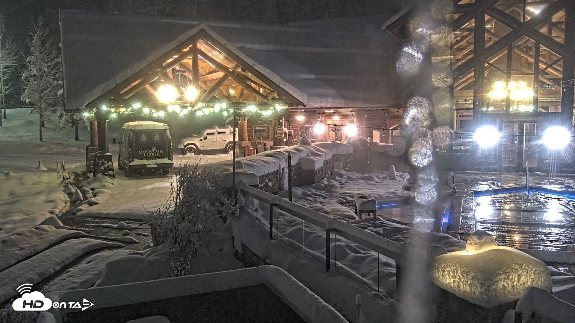 Snapshot of Mountain Lodge Telluride Live Webcam taken Dec 3, 2025, 5:17am MST