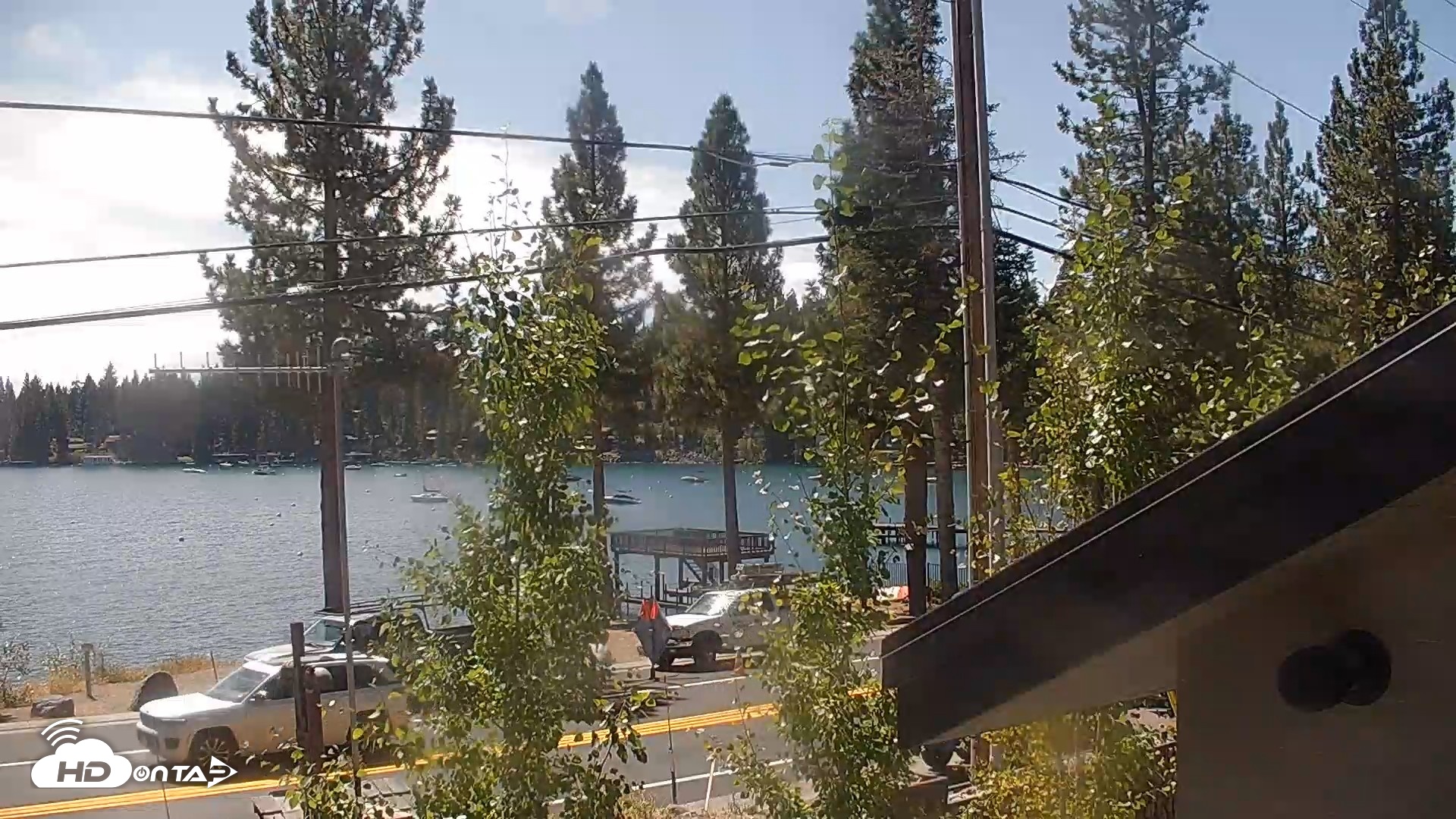 Snapshot of Carnelian Bay North Lake Tahoe Live Webcam taken Sep 14, 2026, 1:07pm PDT