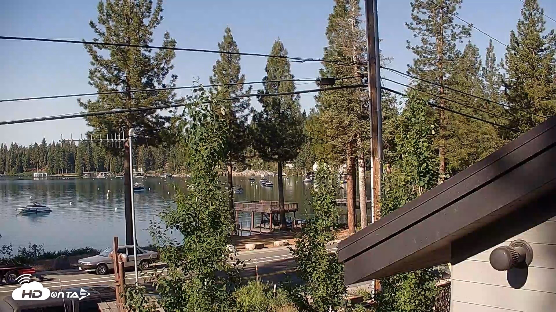 Snapshot of Carnelian Bay North Lake Tahoe Live Webcam taken Jun 18, 2026, 8:18am PDT