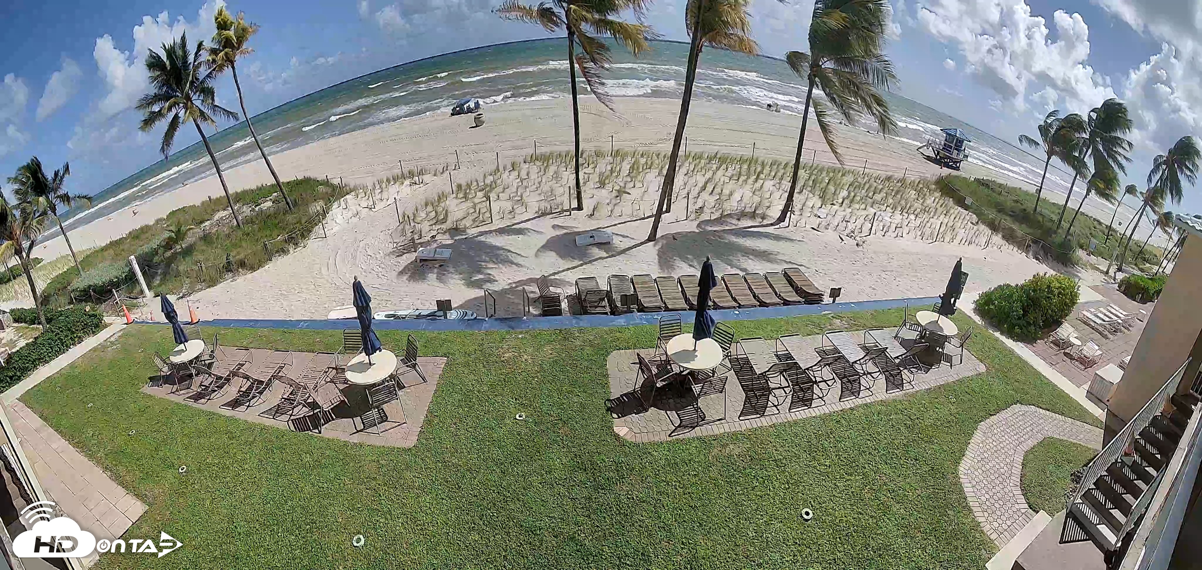 Snapshot of Hollywood Beach Enchanted Isle Resort Live Cam taken Oct 19, 2026, 12:32pm EDT