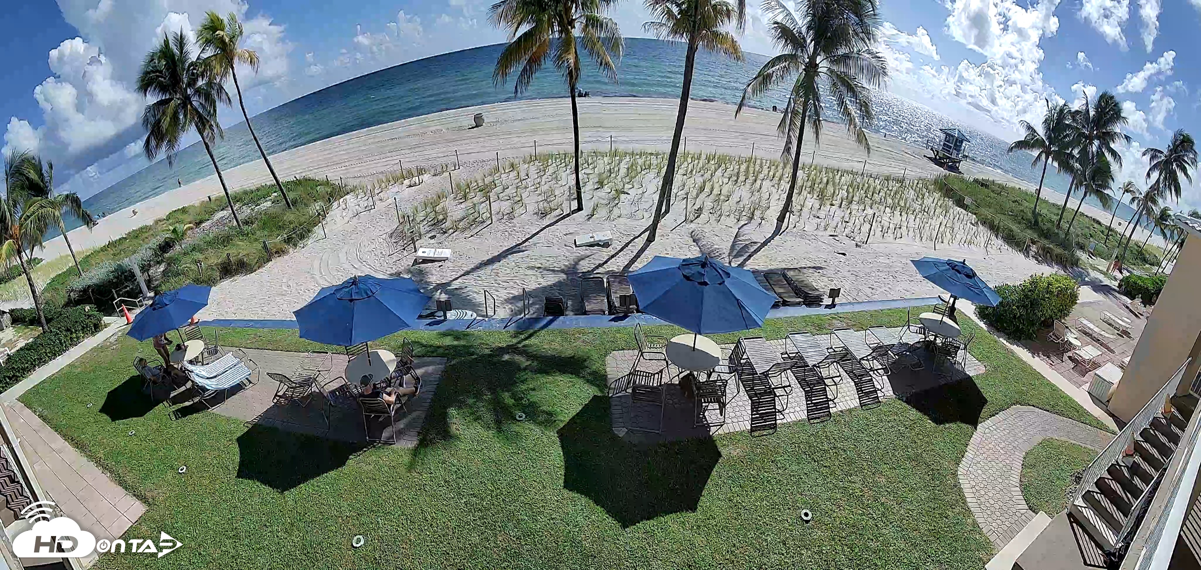 Snapshot of Hollywood Beach Enchanted Isle Resort Live Cam taken Oct 15, 2026, 11:08am EDT