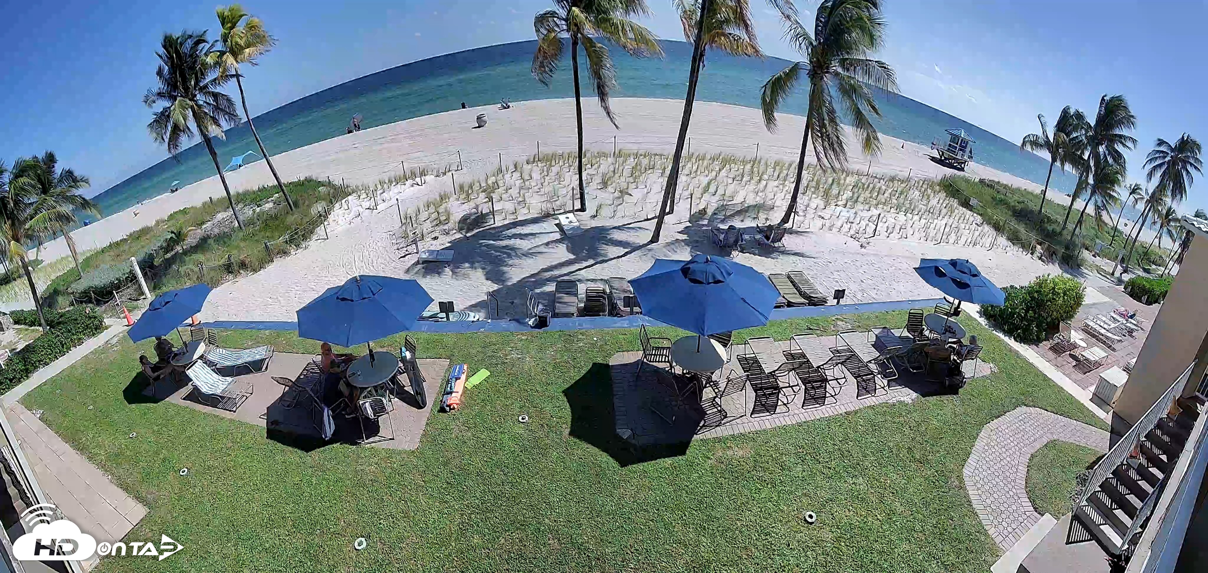 Snapshot of Hollywood Beach Enchanted Isle Resort Live Cam taken Oct 13, 2026, 12:34pm EDT