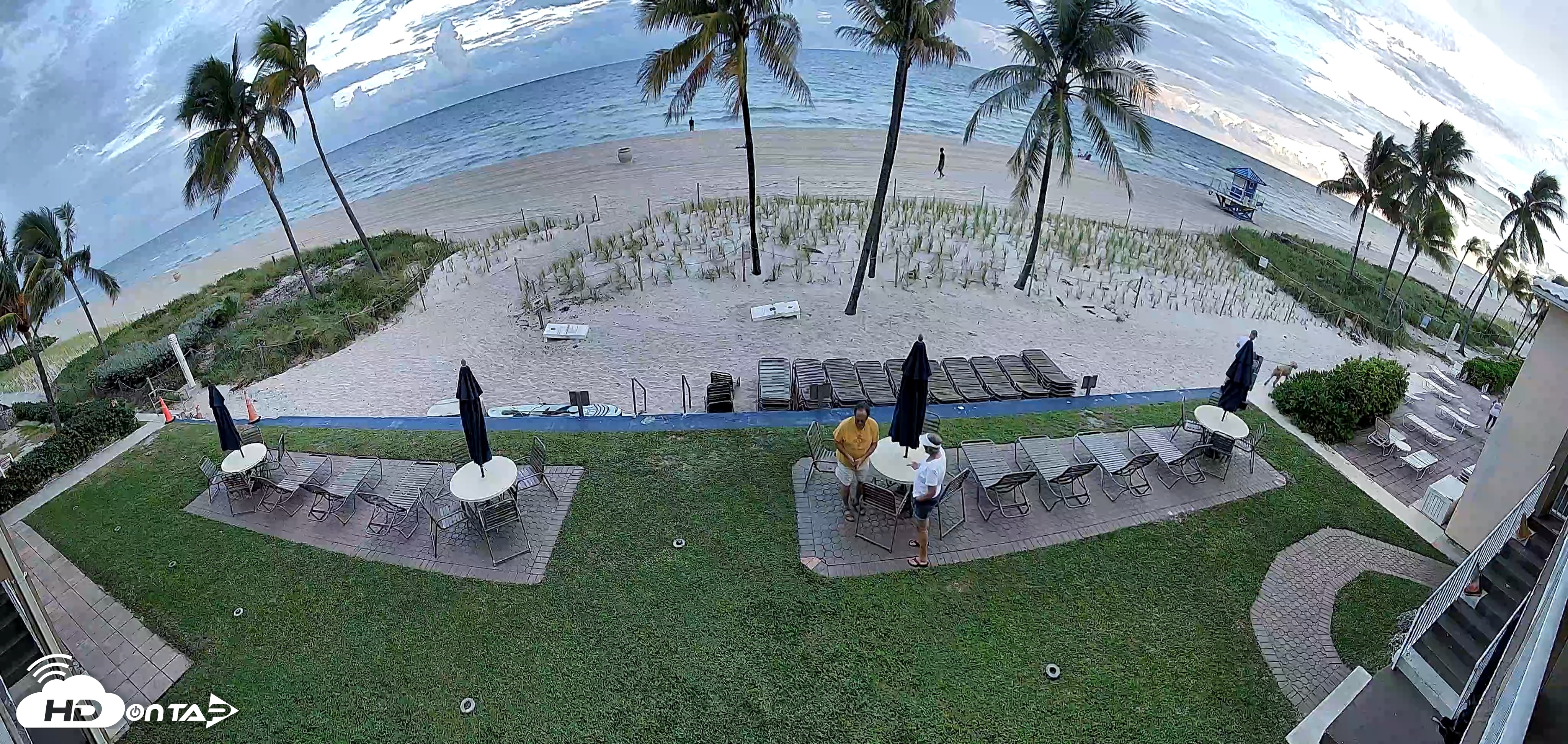 Snapshot of Hollywood Beach Enchanted Isle Resort Live Cam taken Oct 16, 2026, 6:33pm EDT