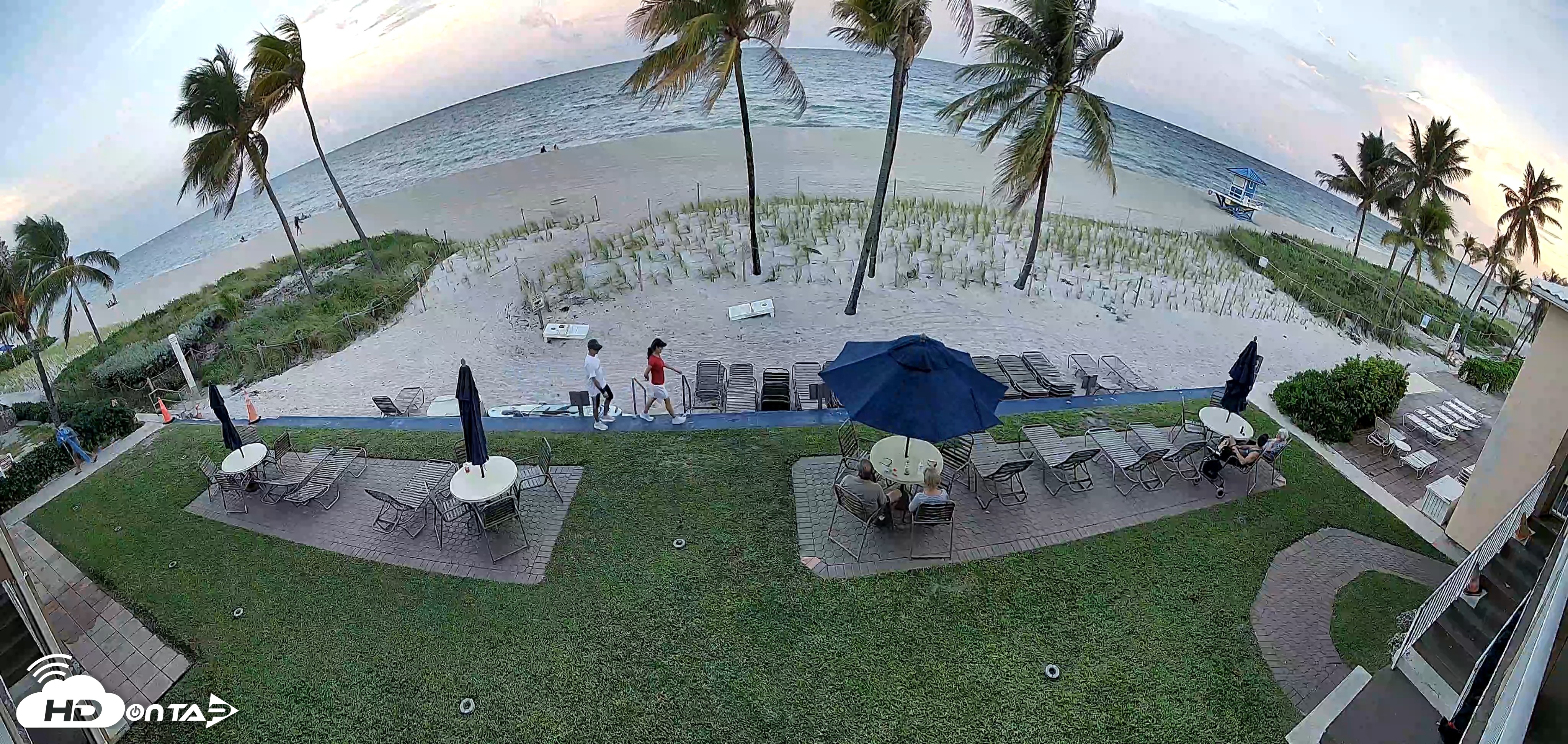 Snapshot of Hollywood Beach Enchanted Isle Resort Live Cam taken Oct 10, 2026, 6:55pm EDT
