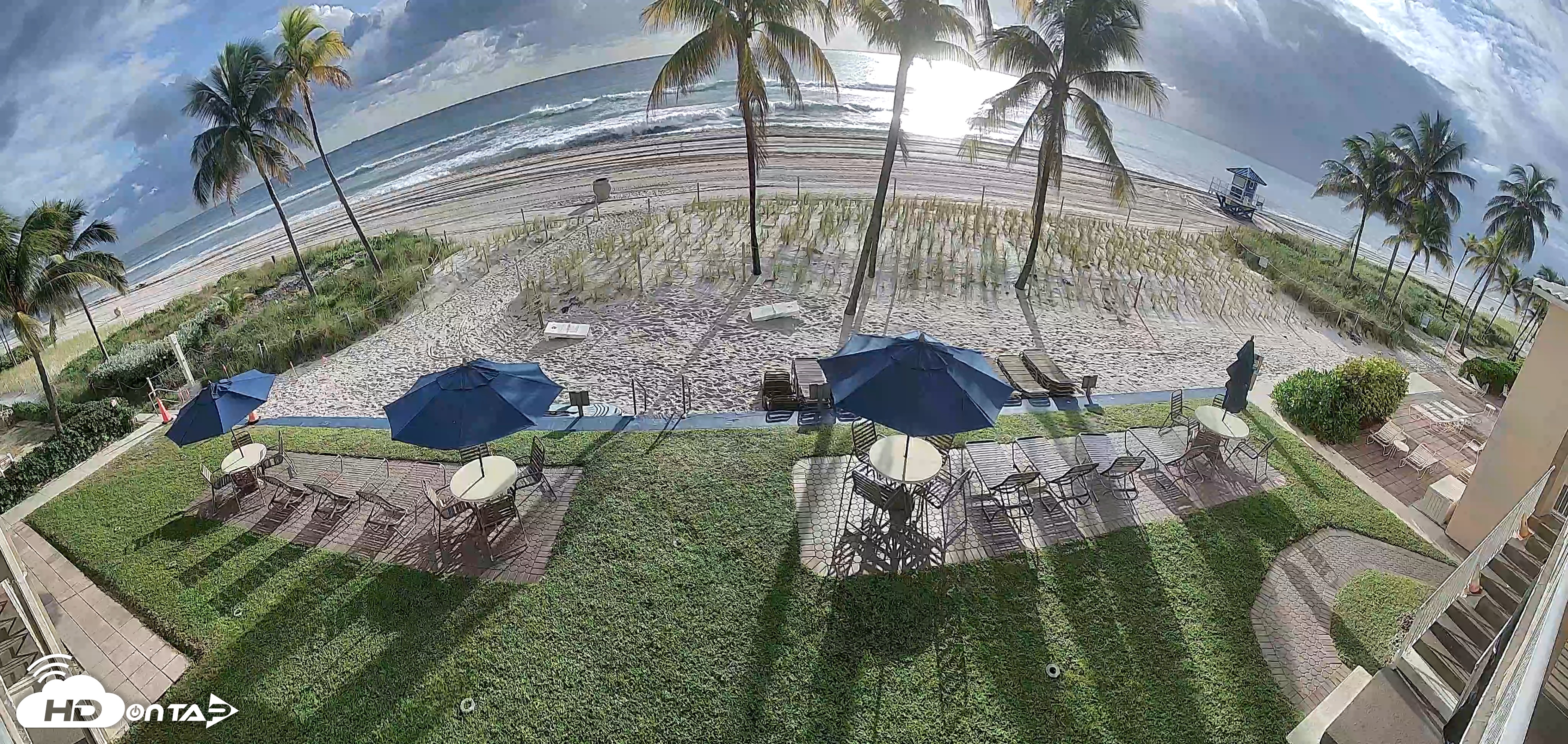 Snapshot of Hollywood Beach Enchanted Isle Resort Live Cam taken Oct 23, 2026, 8:48am EDT