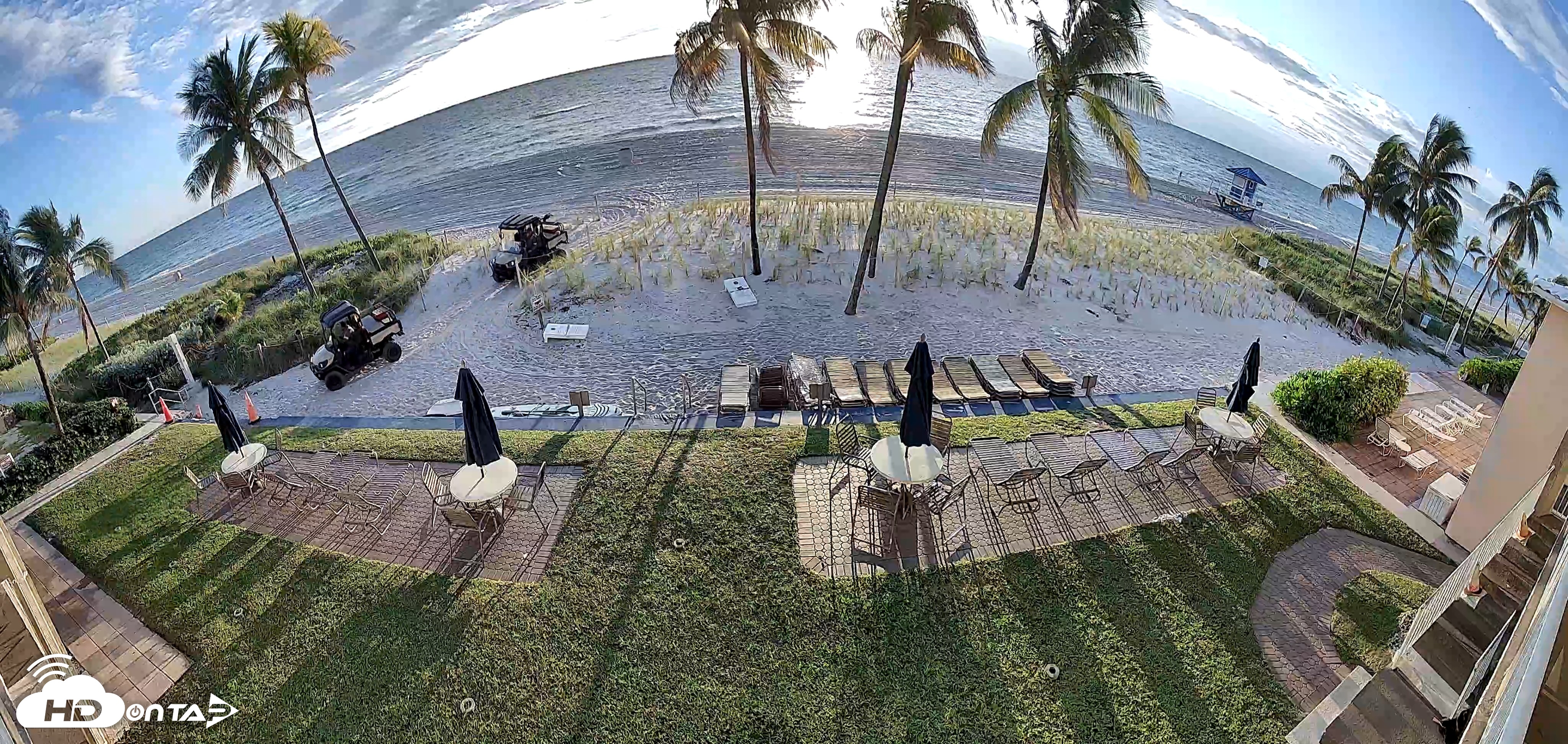 Snapshot of Hollywood Beach Enchanted Isle Resort Live Cam taken Oct 14, 2026, 7:51am EDT